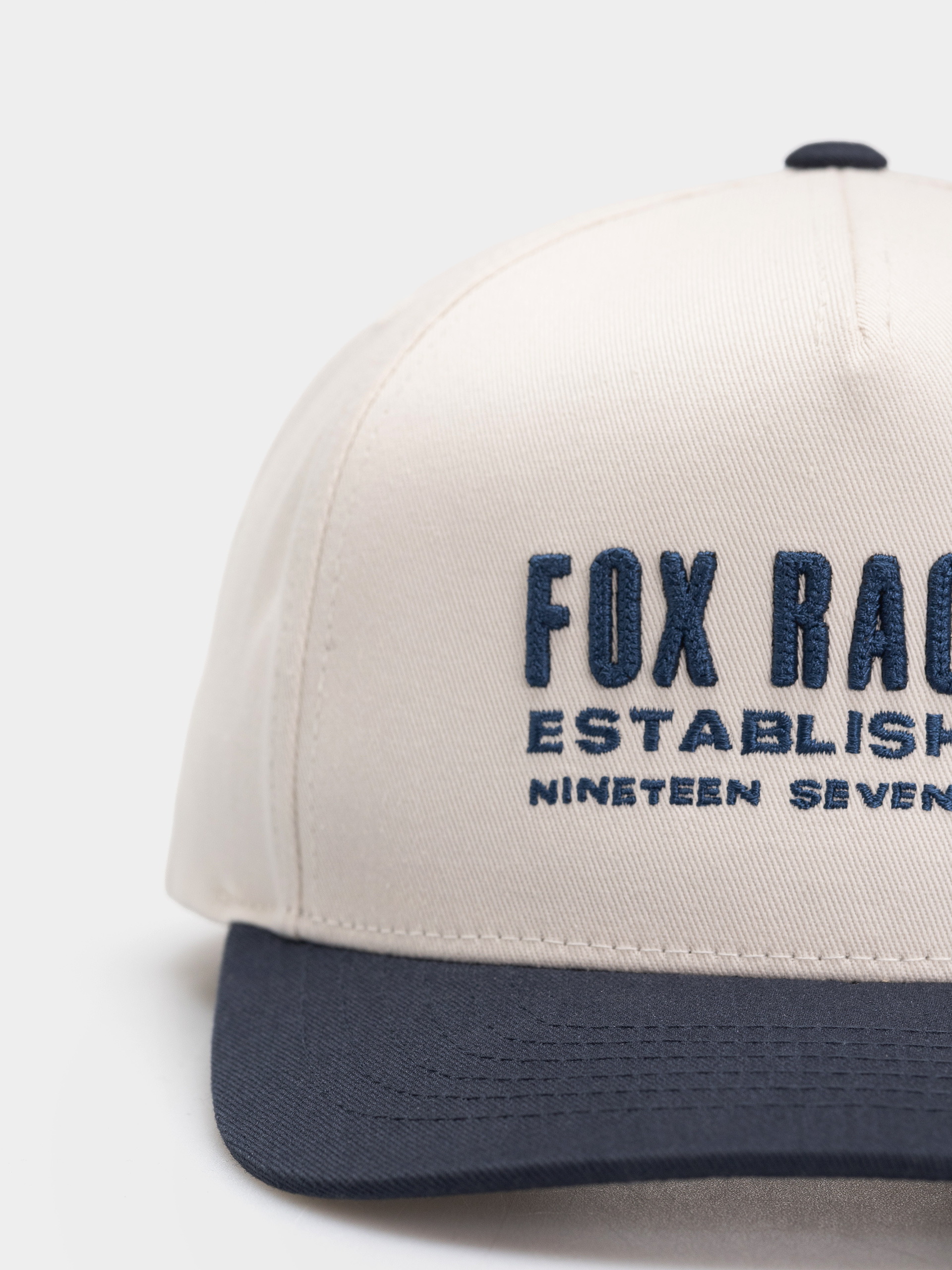 Baseball sapka Fox Warped Snapback (prl white)