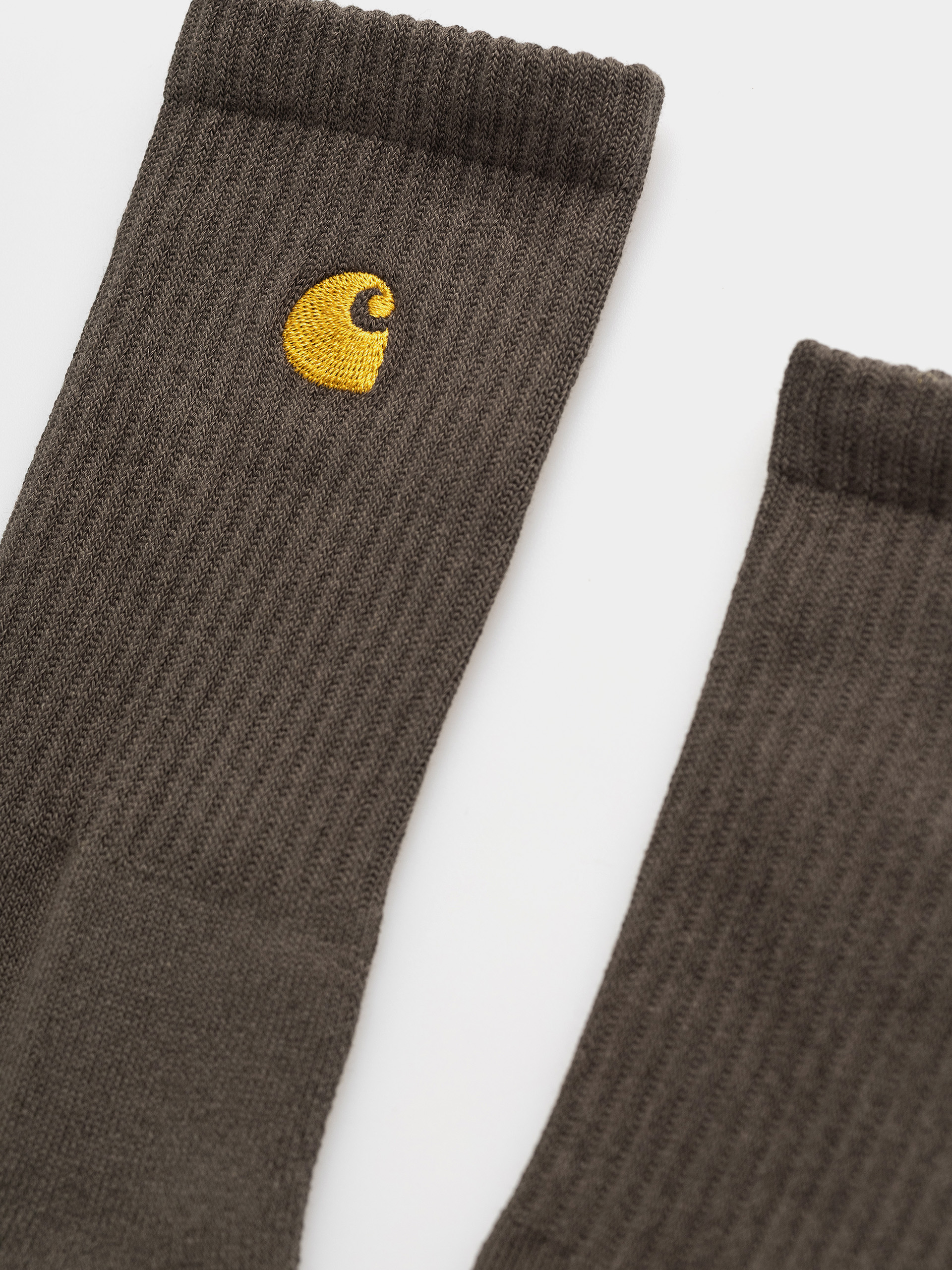 Zokni Carhartt WIP Chase (shungite/gold)