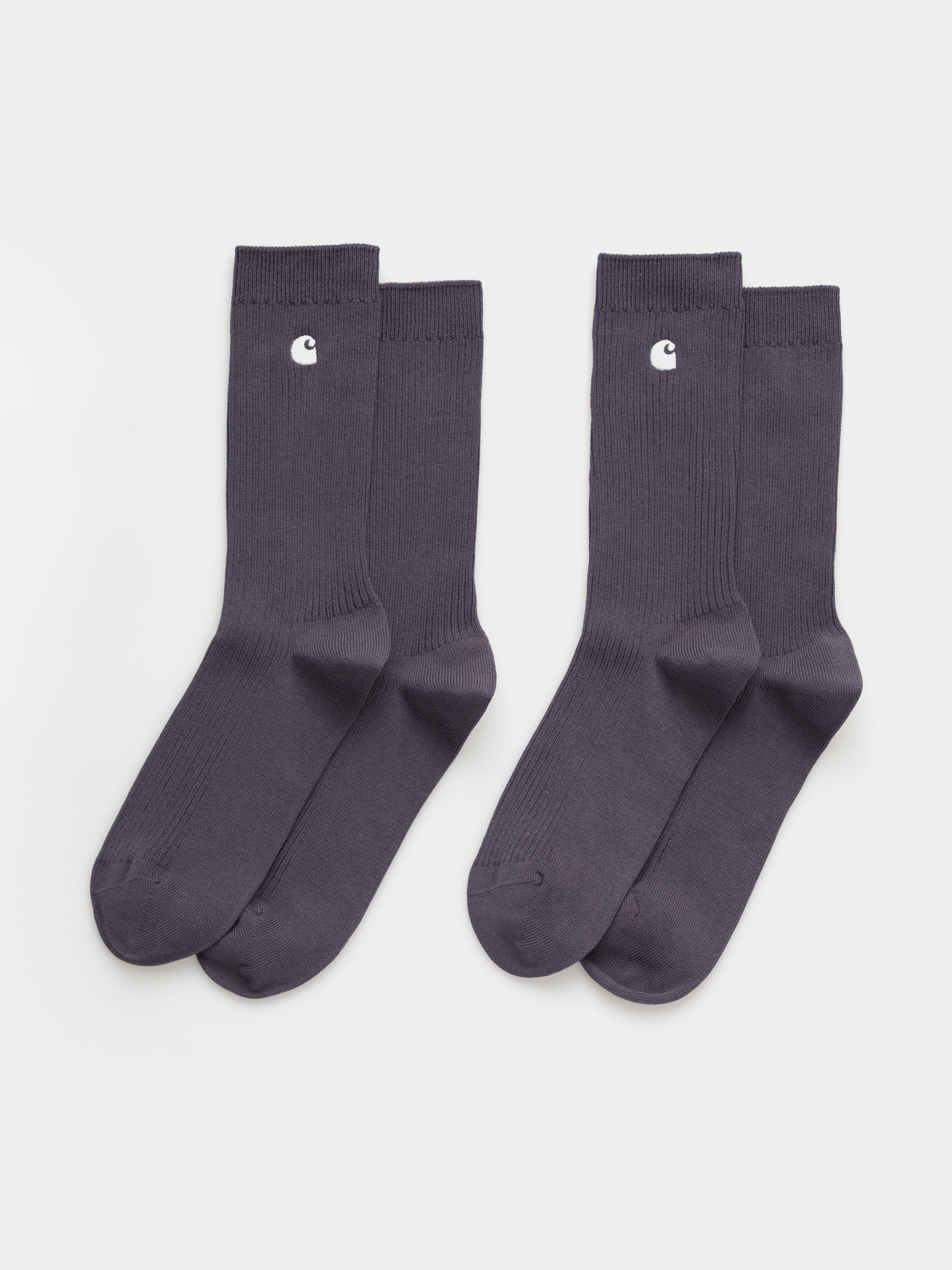 Zokni Carhartt WIP Madison Pack (shady purple/white/shady purple/white)