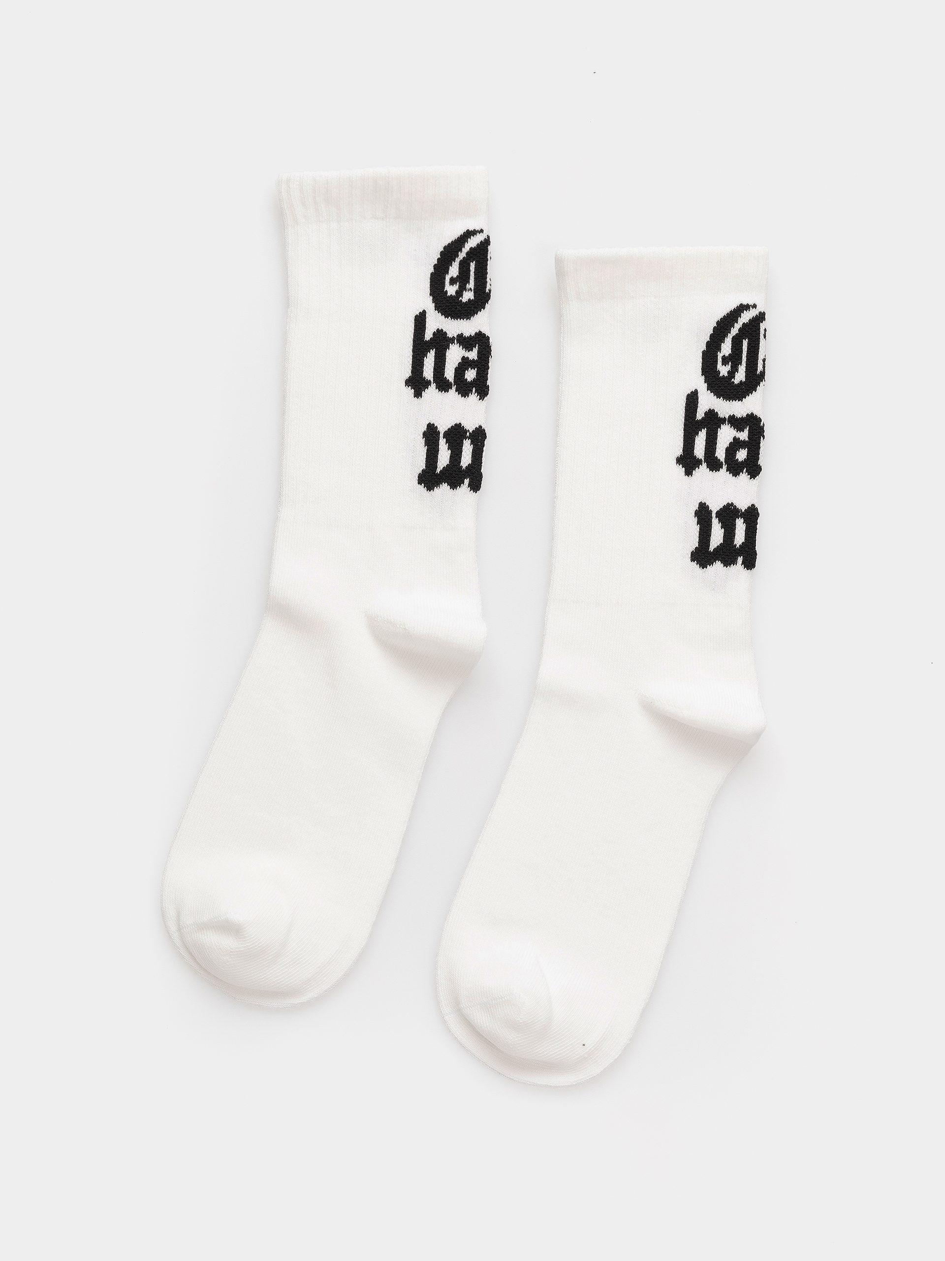 Zokni Carhartt WIP Blackletter Wmn (white)
