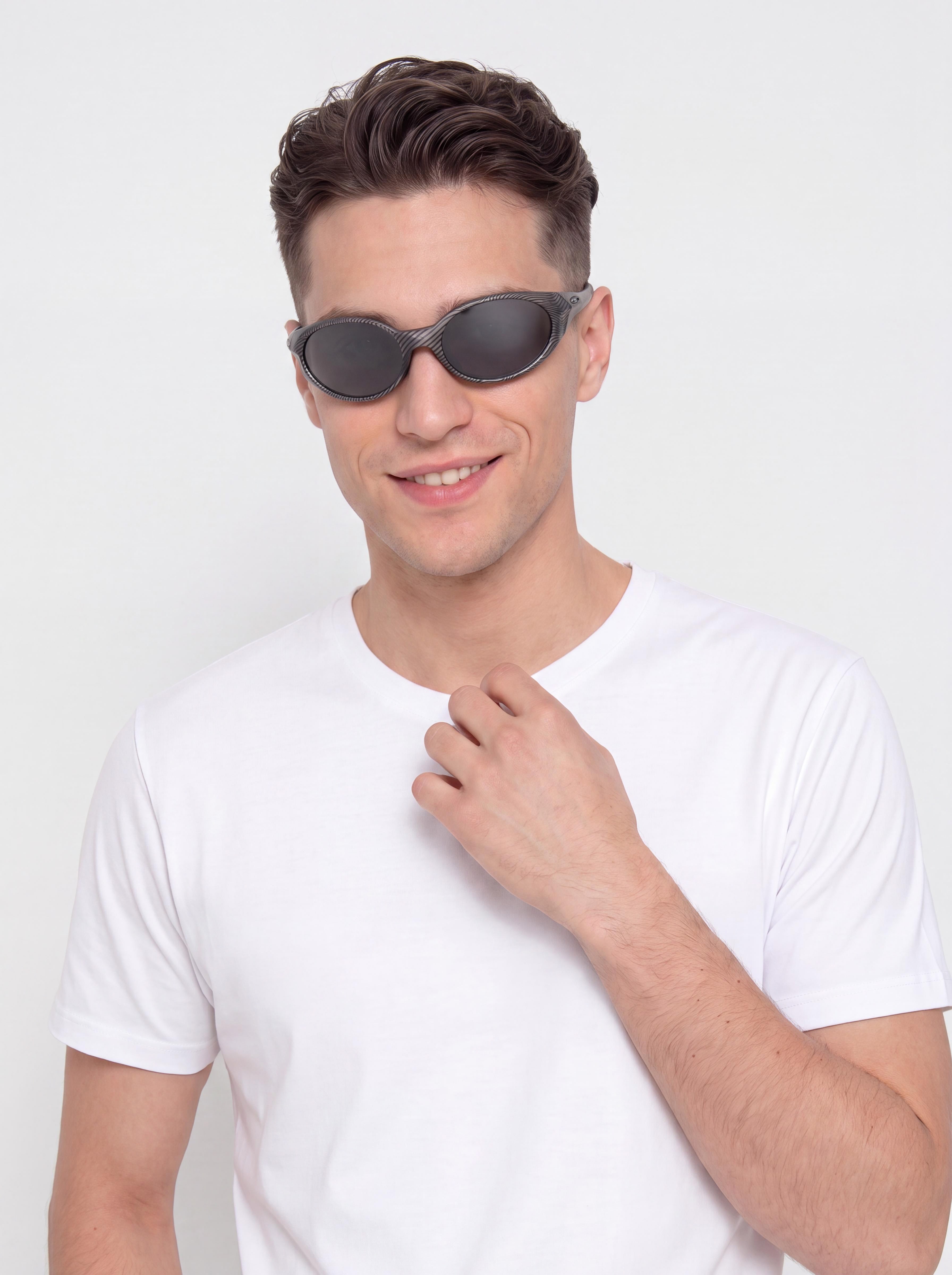 Oakley Eye Jacket Redux Napszemüvegek (prizm black lenses/matte grey ink fingerprint frame)