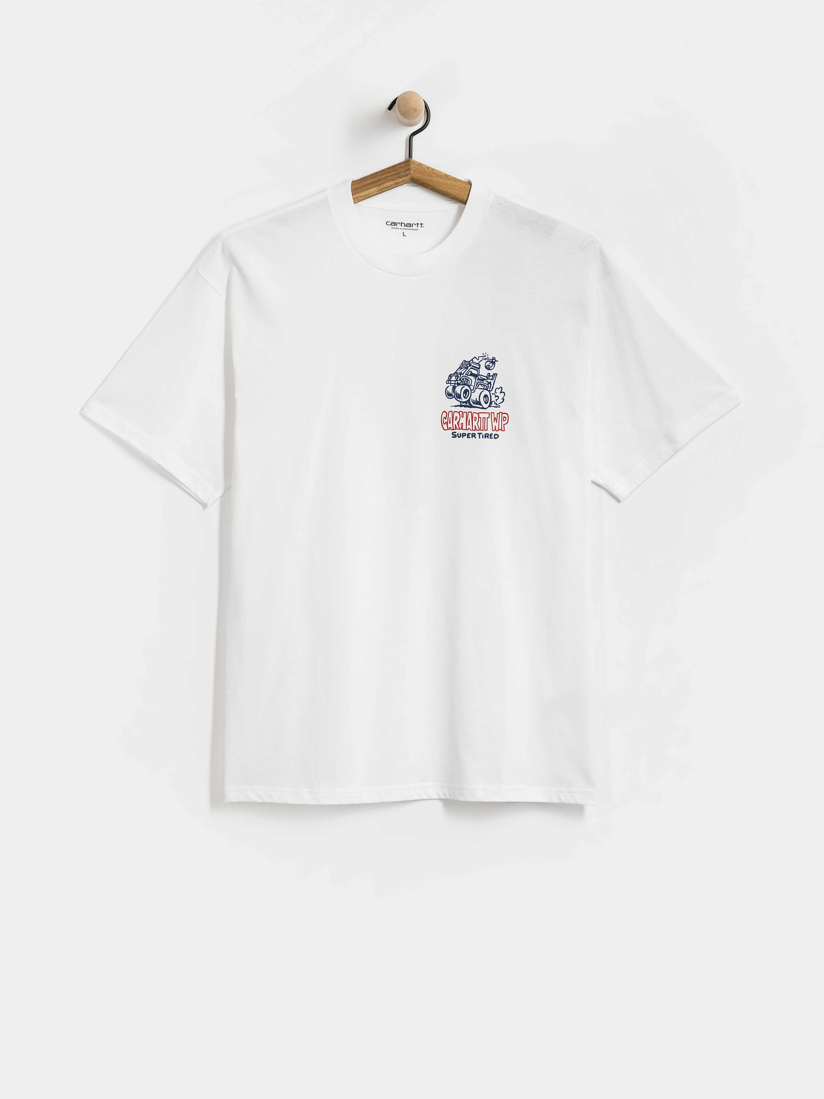 Carhartt WIP Hot Rat Pu00f3lu00f3 (white)
