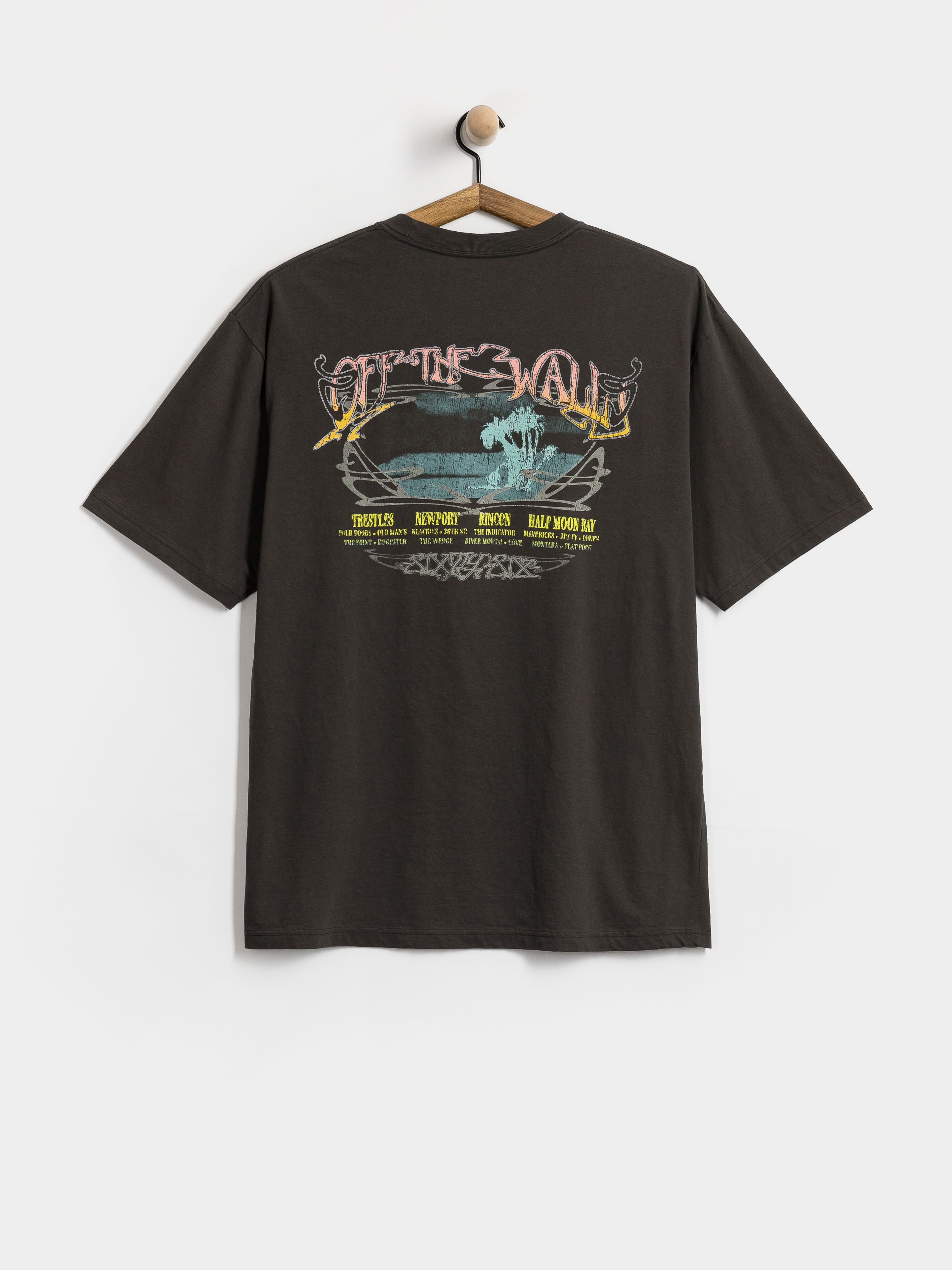 Vans Jetty Sets Póló (faded black)