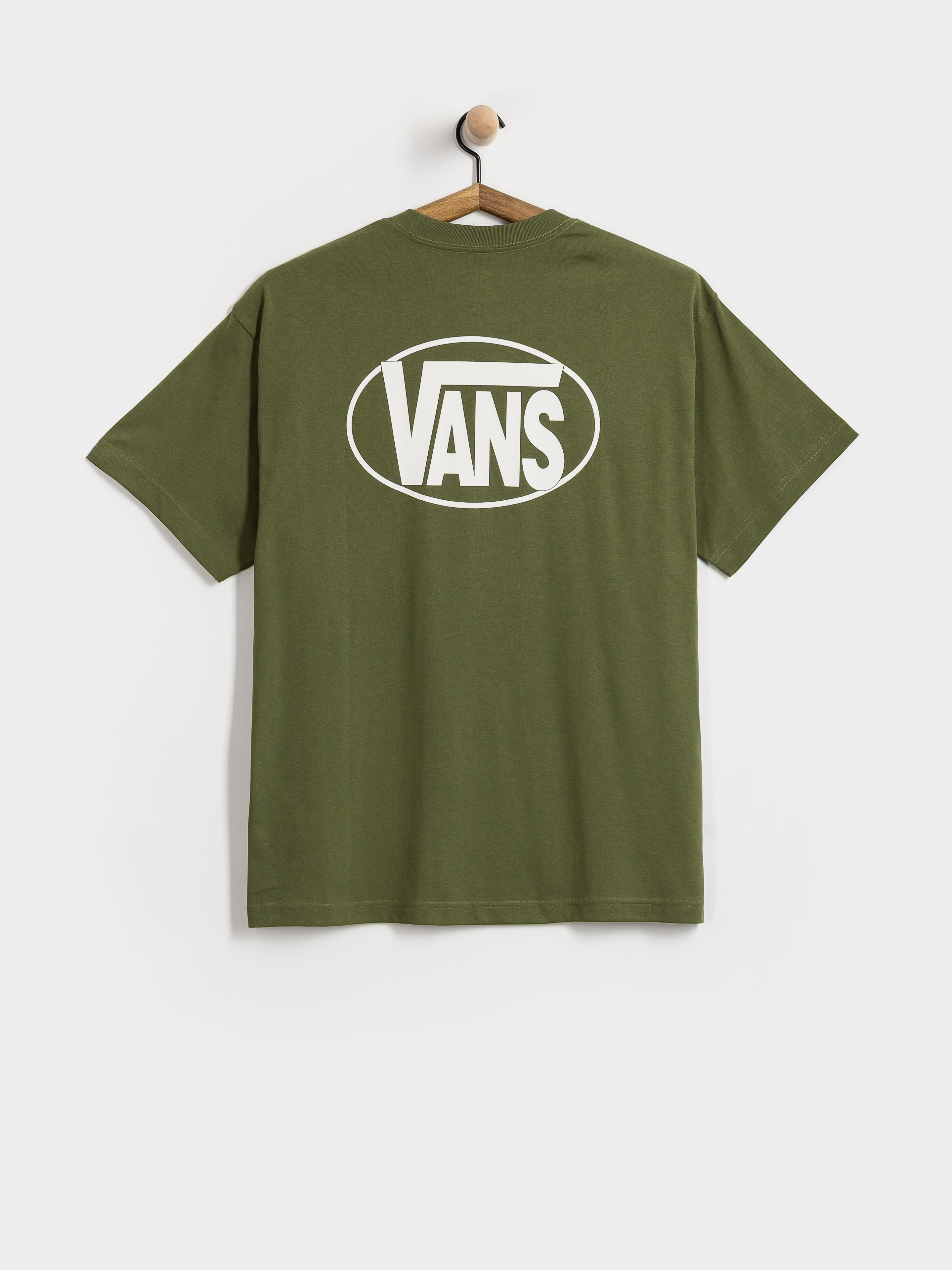 Vans Oval Logo Loose Póló (green balsam)