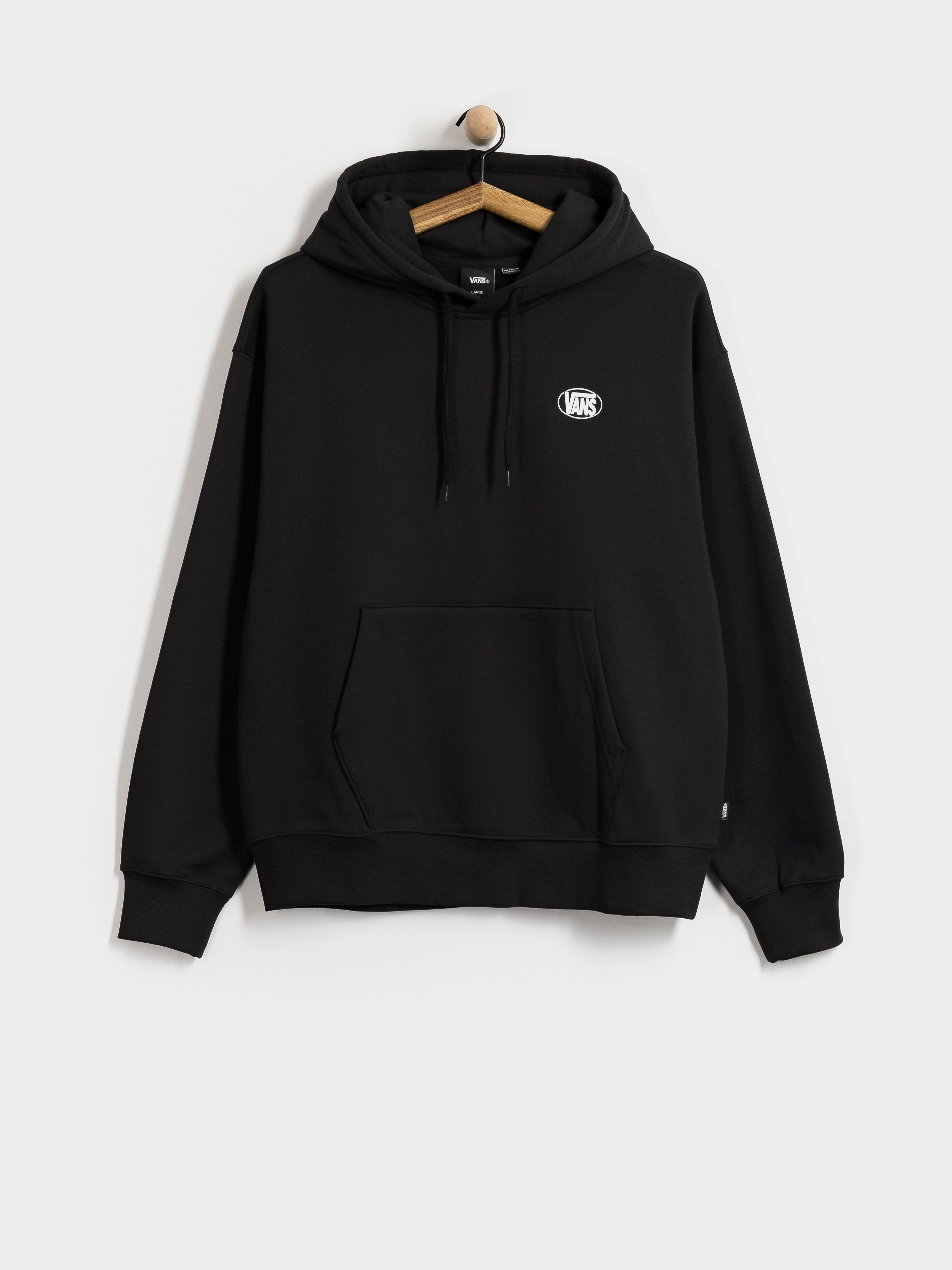 Vans Oval Logo HD Kapucnis pulóver (black)