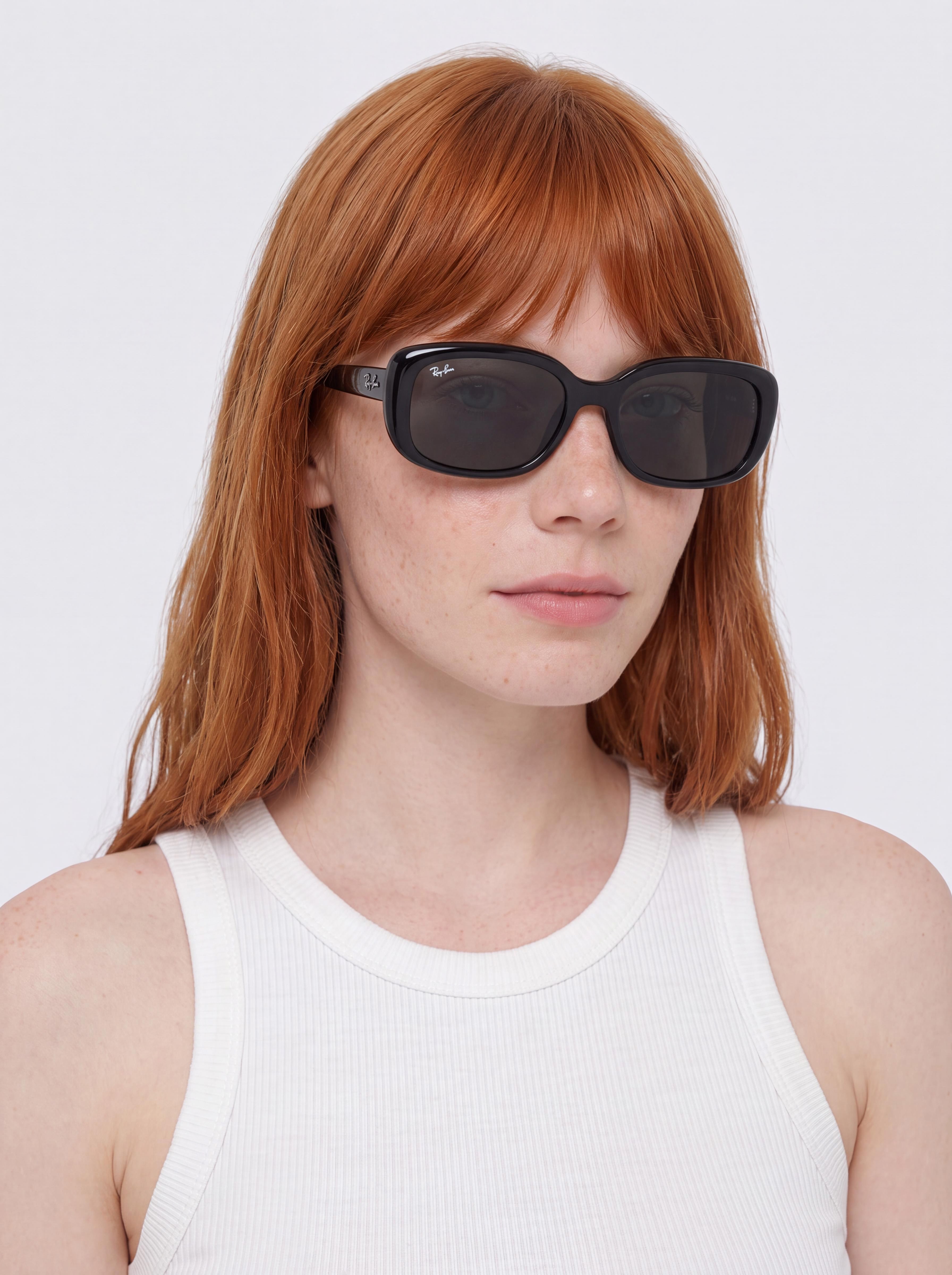 Ray-Ban Rb4421D Napszemüvegek (polerowany czarny/ciemnoszary)