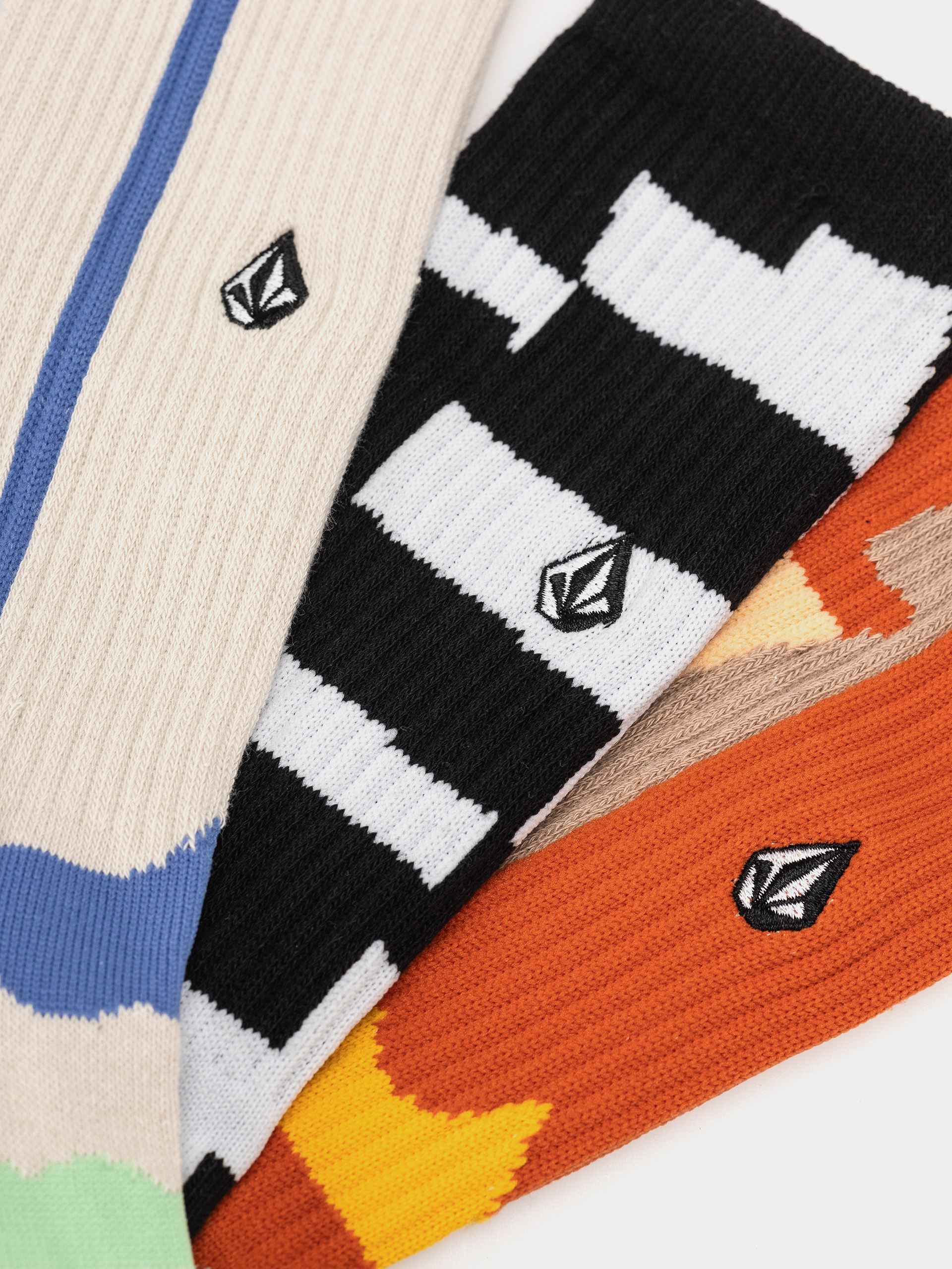 Zokni Volcom Print Mixer 3Pk (multi)