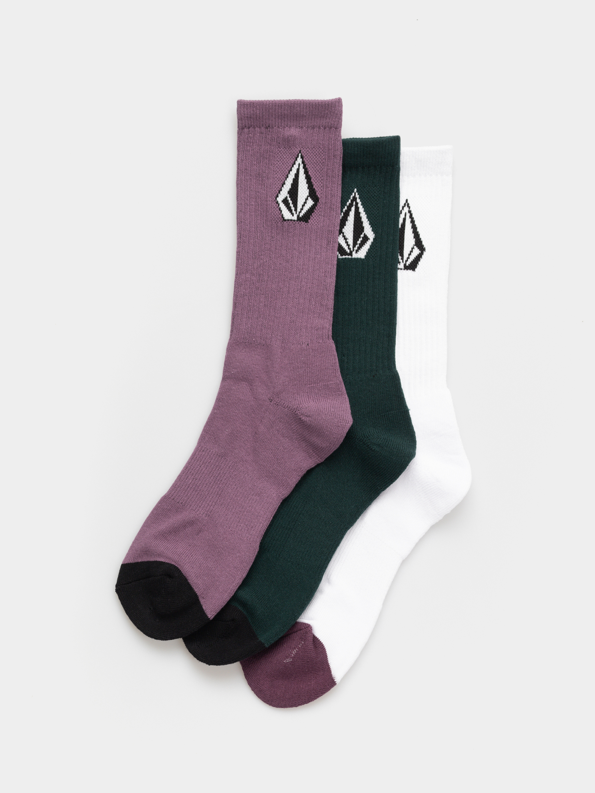 Zokni Volcom Full Stone Mix 3Pk