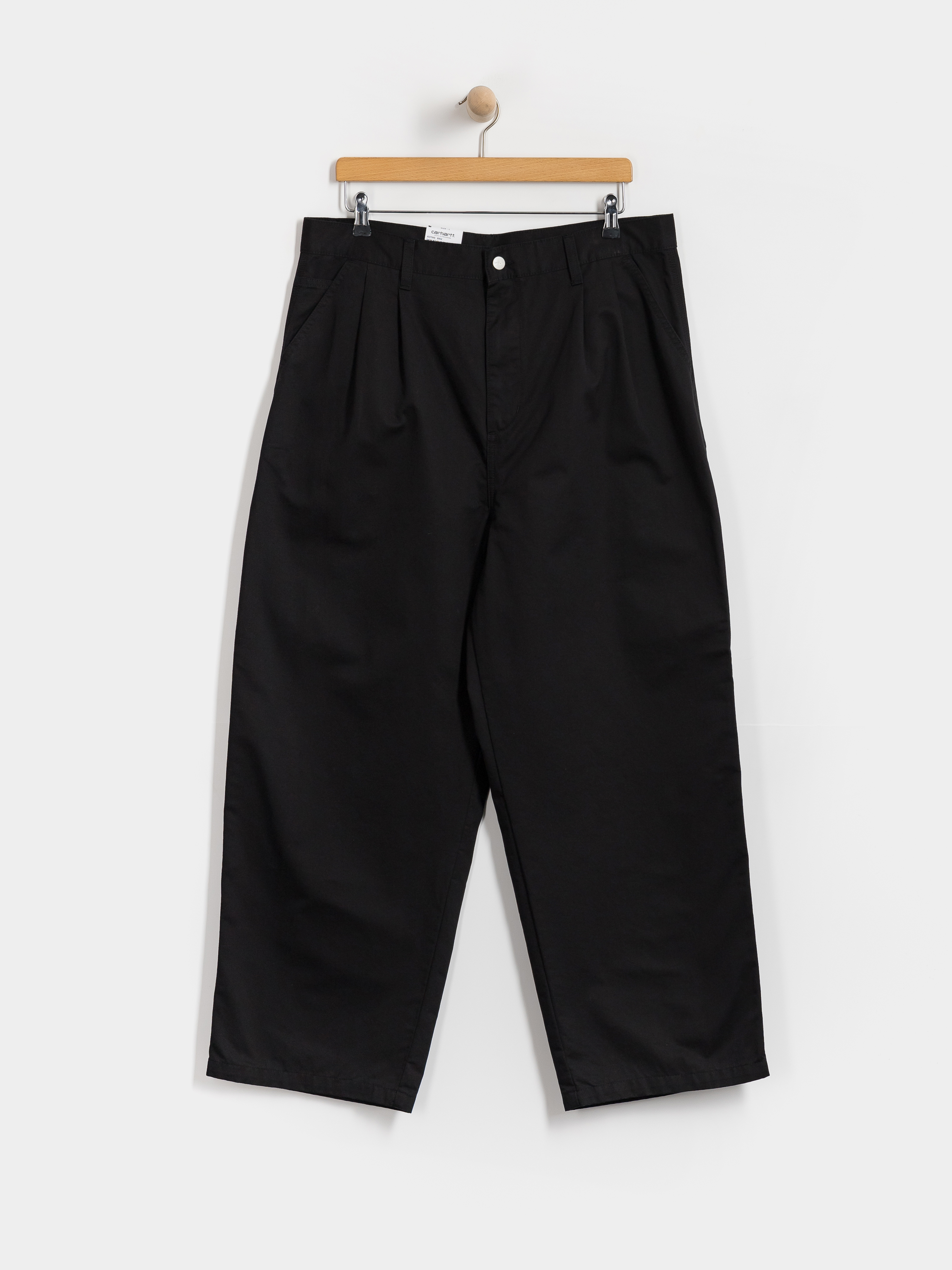 Carhartt WIP Brockman Kisnadrág (black/rinsed)