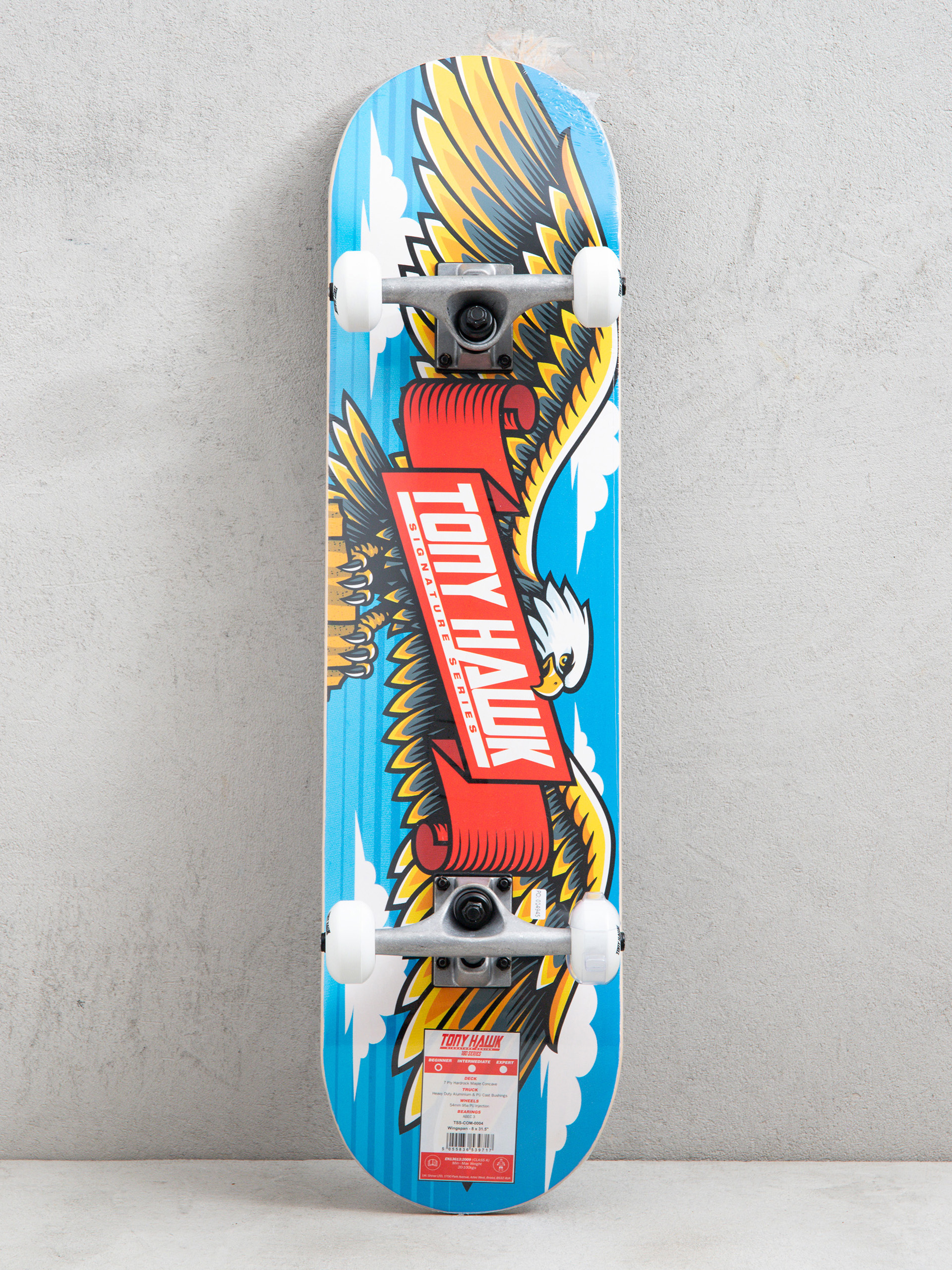 Tony Hawk Wingspan Komplett gu00f6rdeszka (blue)