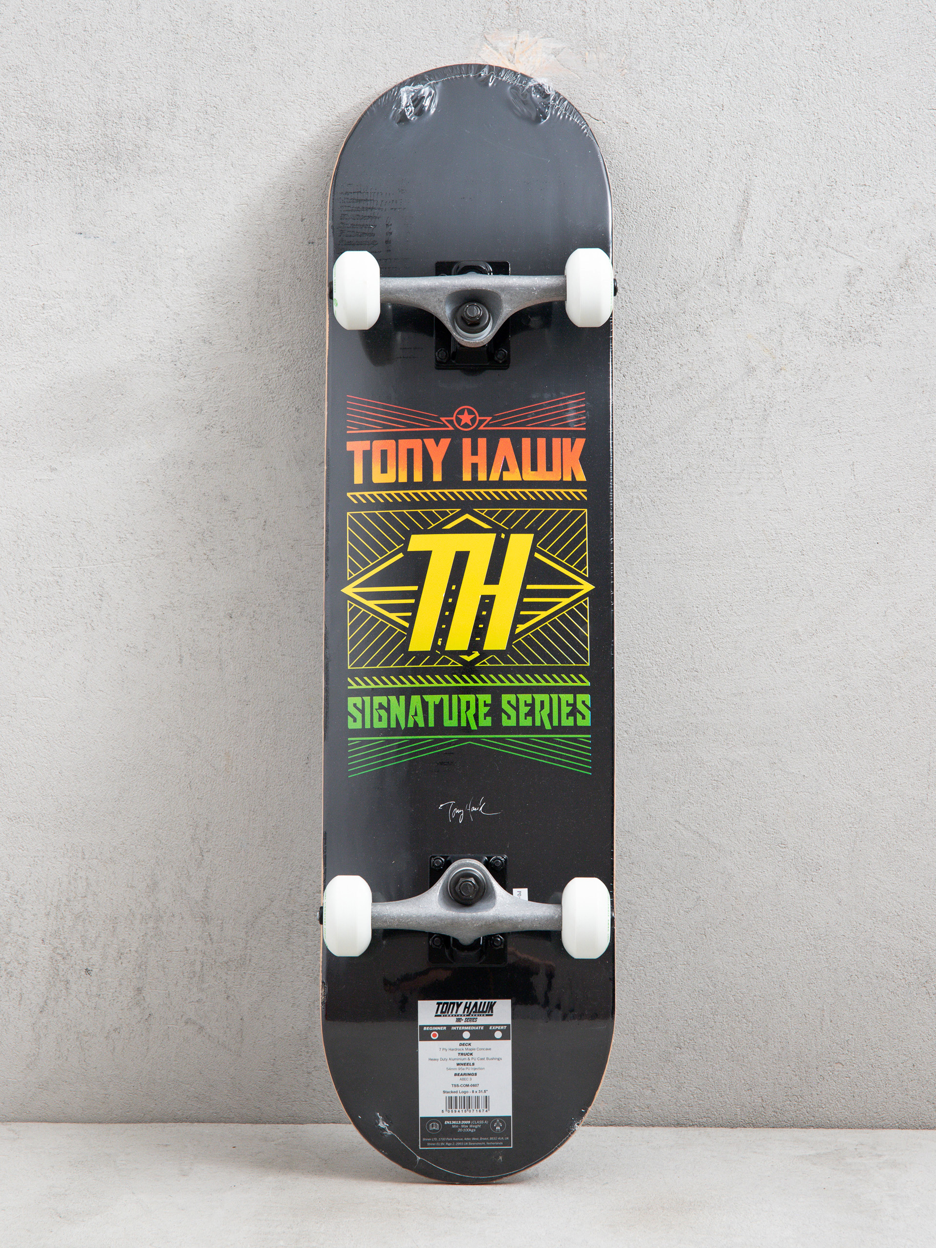 Tony Hawk Stacked Logo Komplett gördeszka (black)