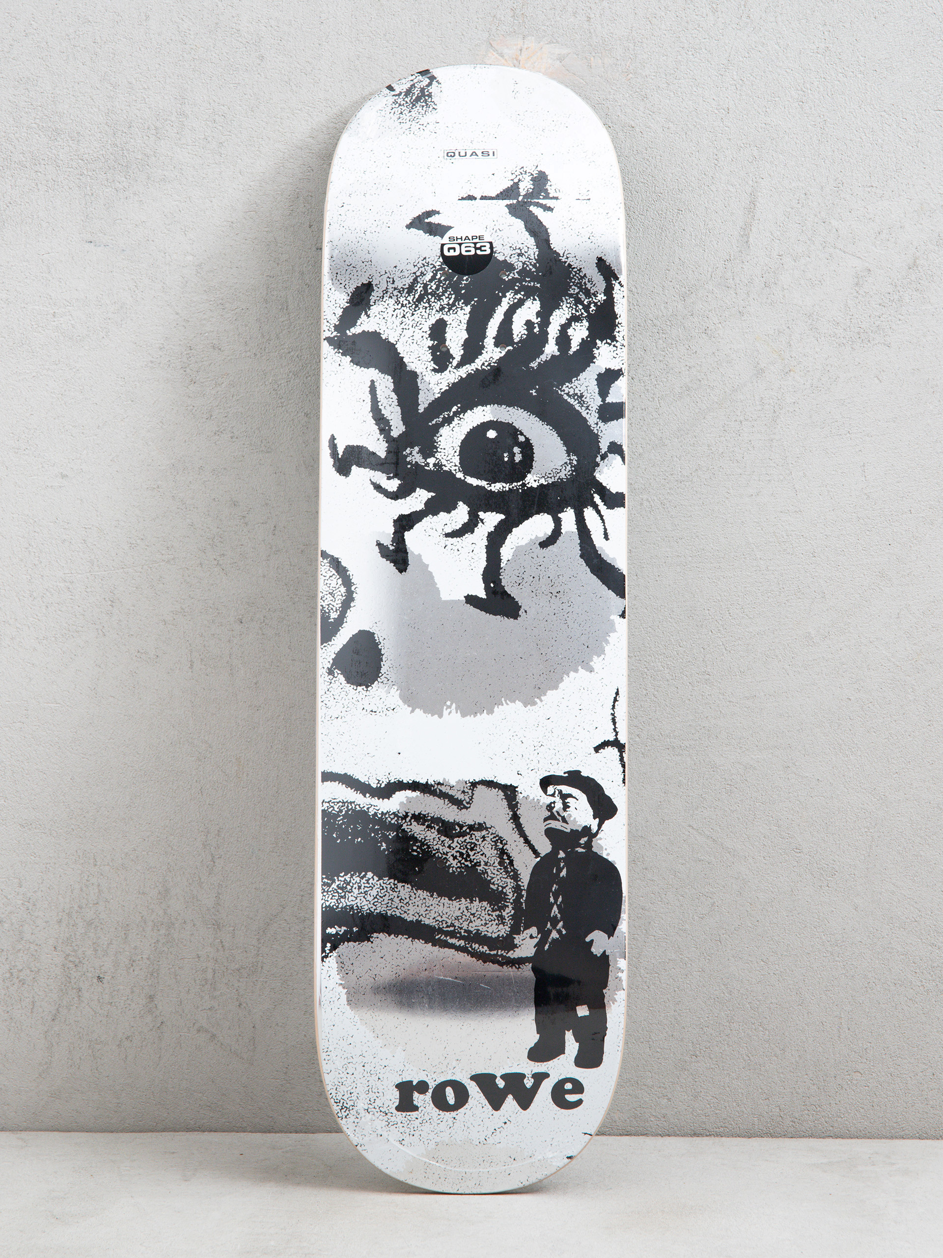 Quasi Skateboards Rowe Knocker Gördeszka lap