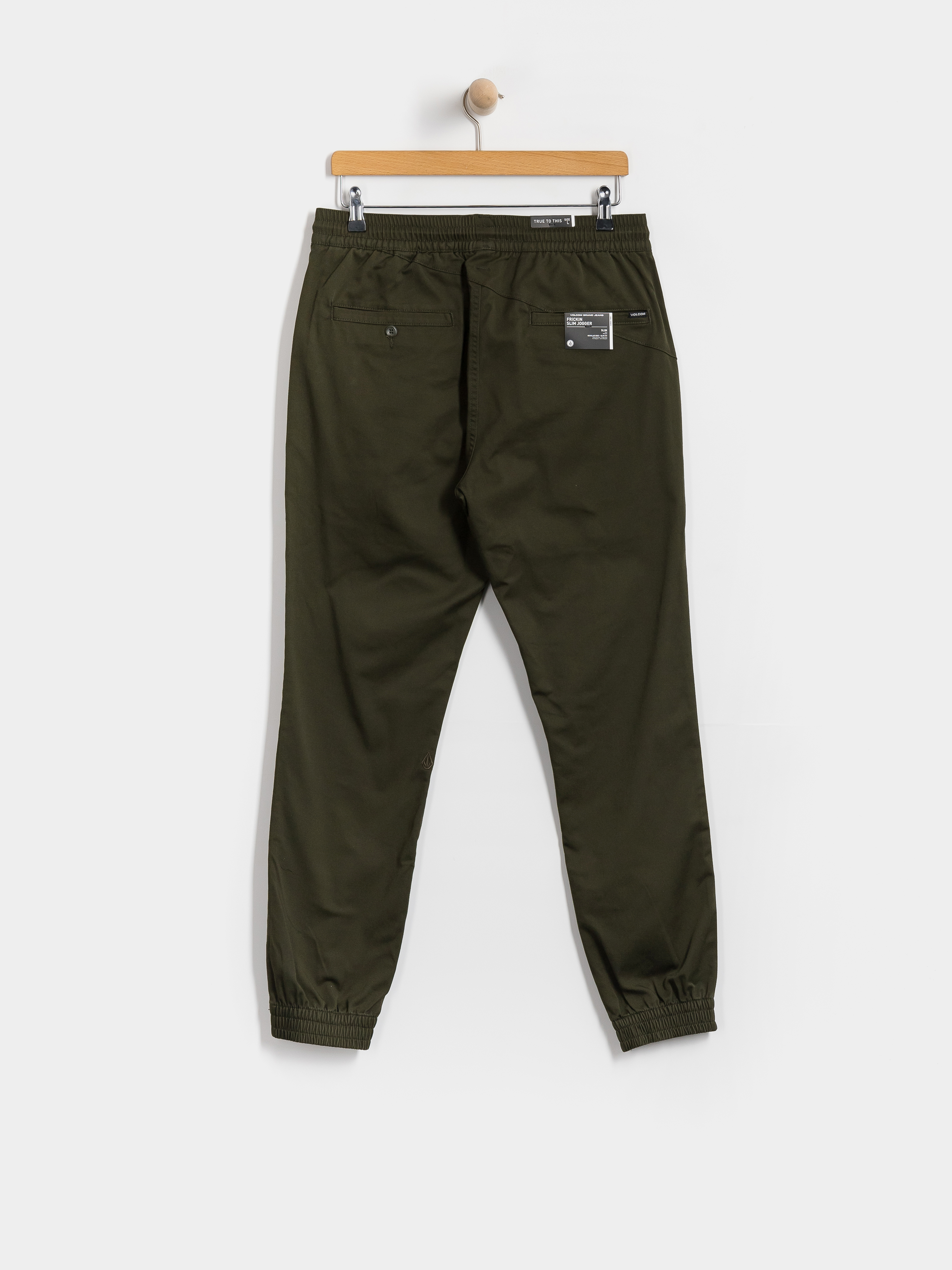Volcom Frickin Slim Jogger Kisnadrág (dark green)