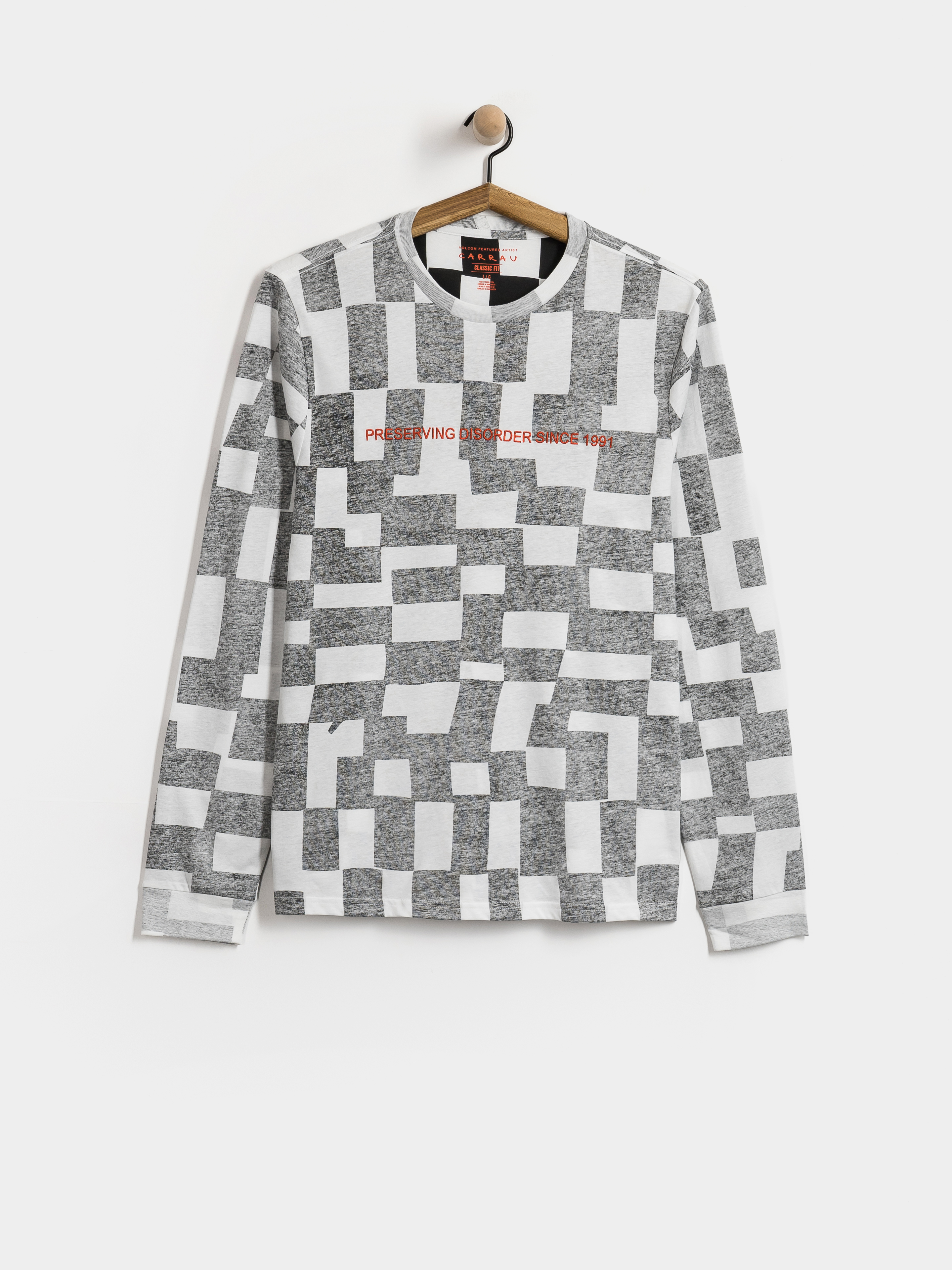 Volcom Fa Carrau Hosszú ujjú felső (white)