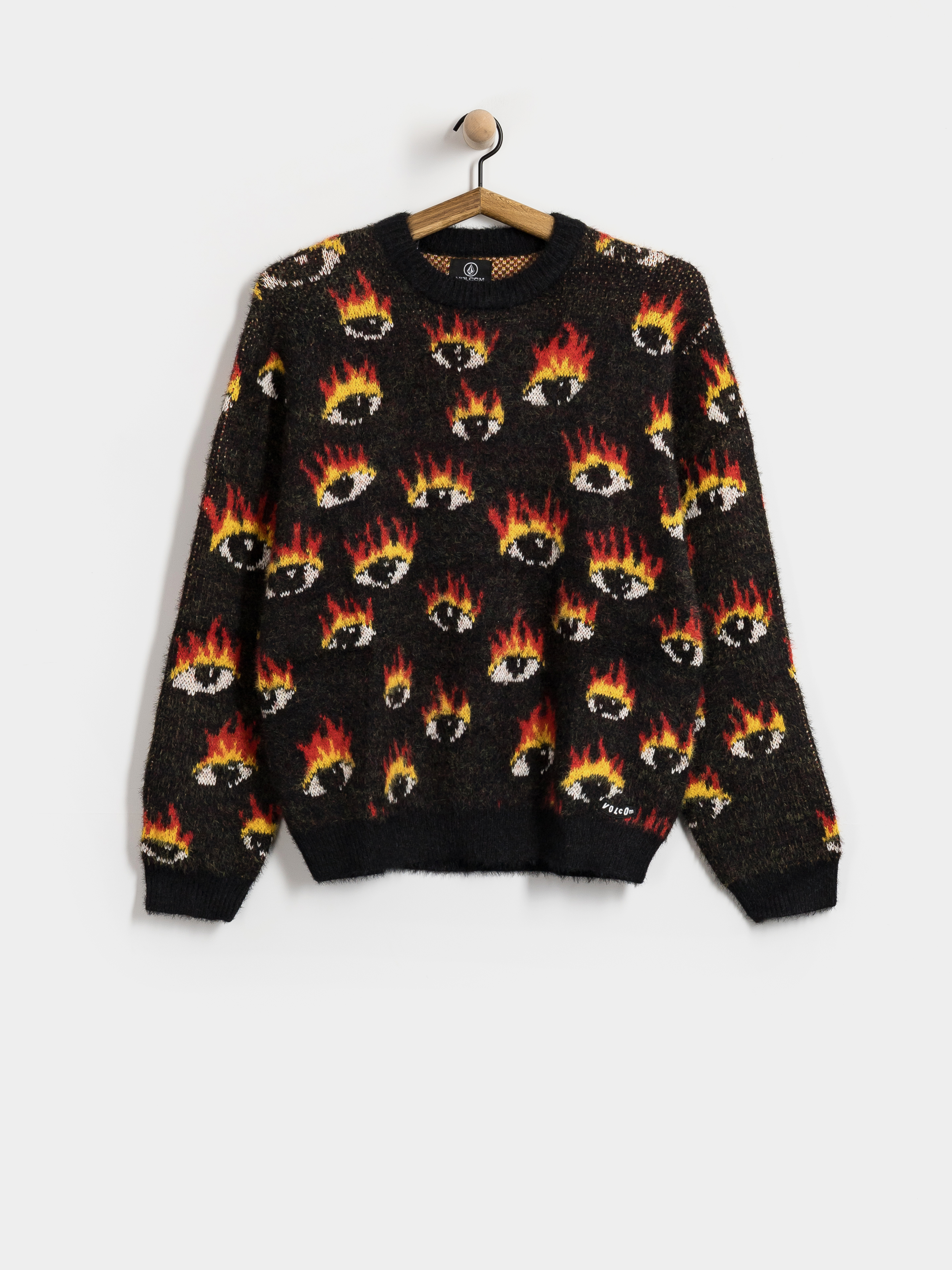 Volcom Fa Ozzy Eyes Pulóver (black)