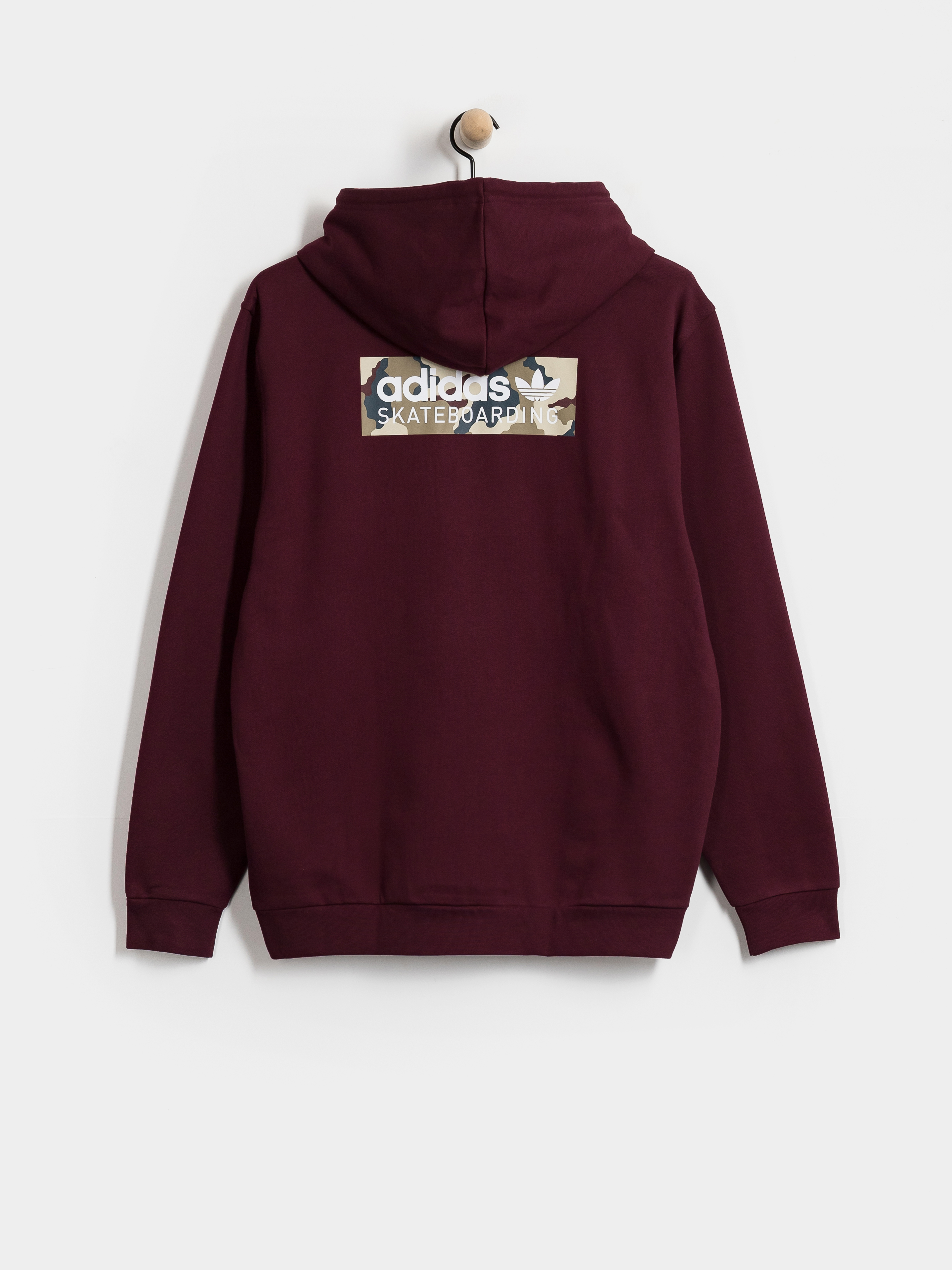 adidas Fsbs Logo HD Kapucnis pulóver (maroon)