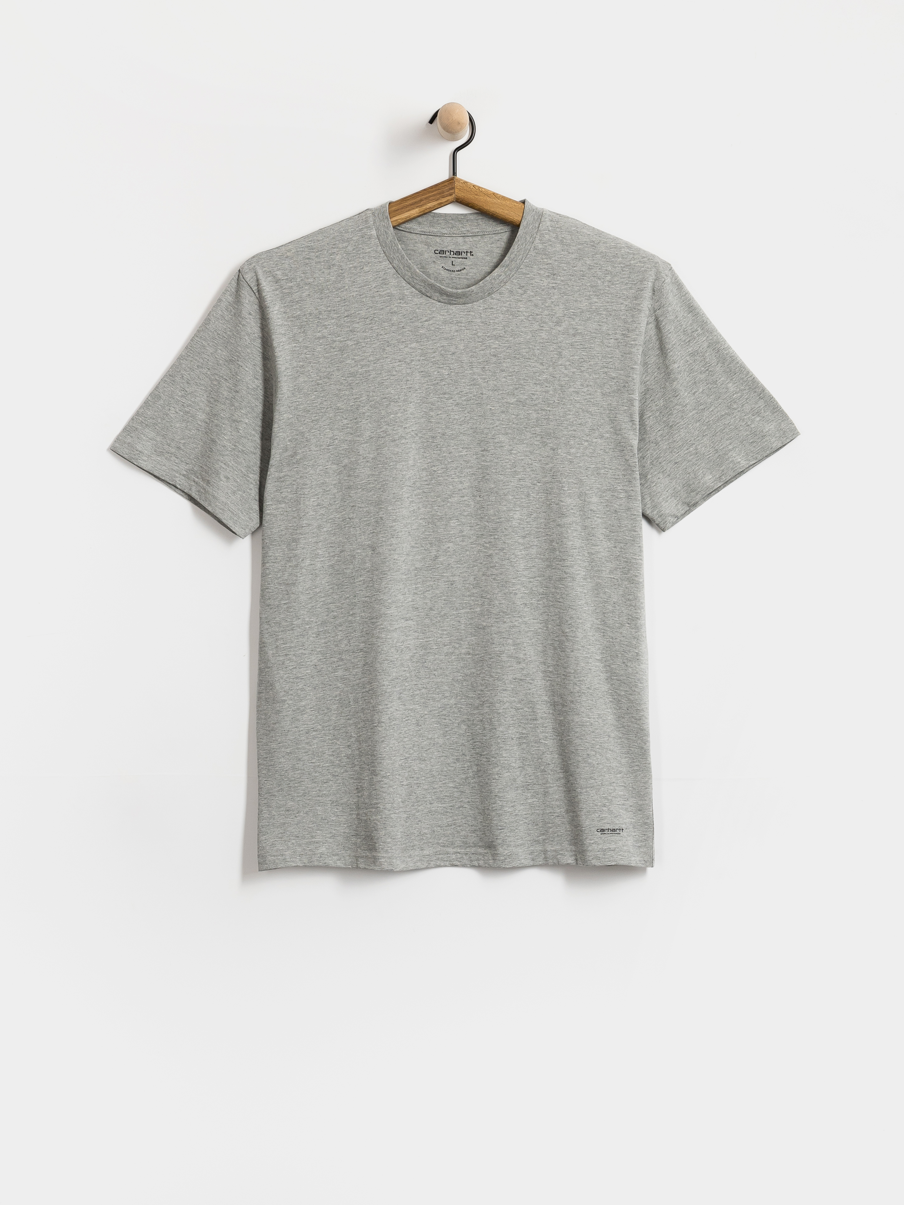 Carhartt WIP Standard 2 pack Pu00f3lu00f3 (grey heather/grey heather)