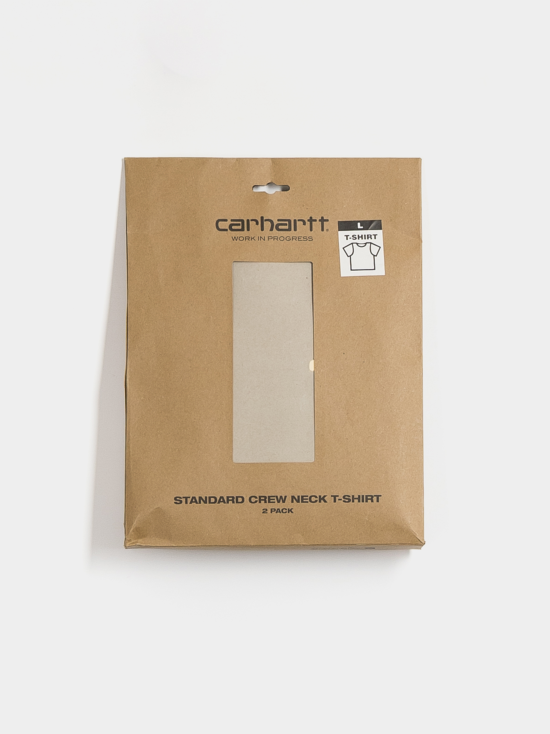 Carhartt WIP Standard 2 pack Póló (grey heather/grey heather)