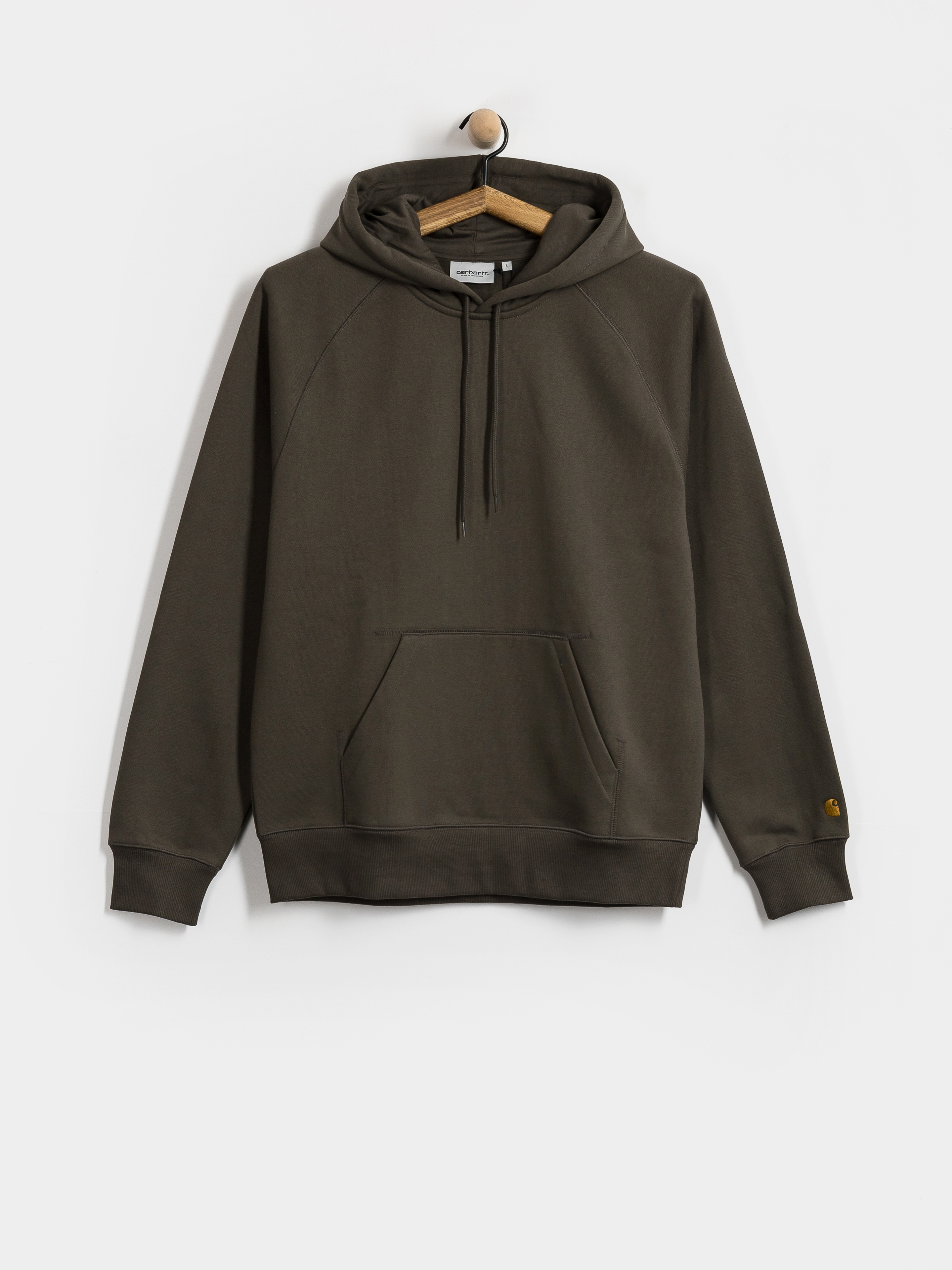 Carhartt WIP Chase HD Kapucnis pulu00f3ver (shungite/gold)