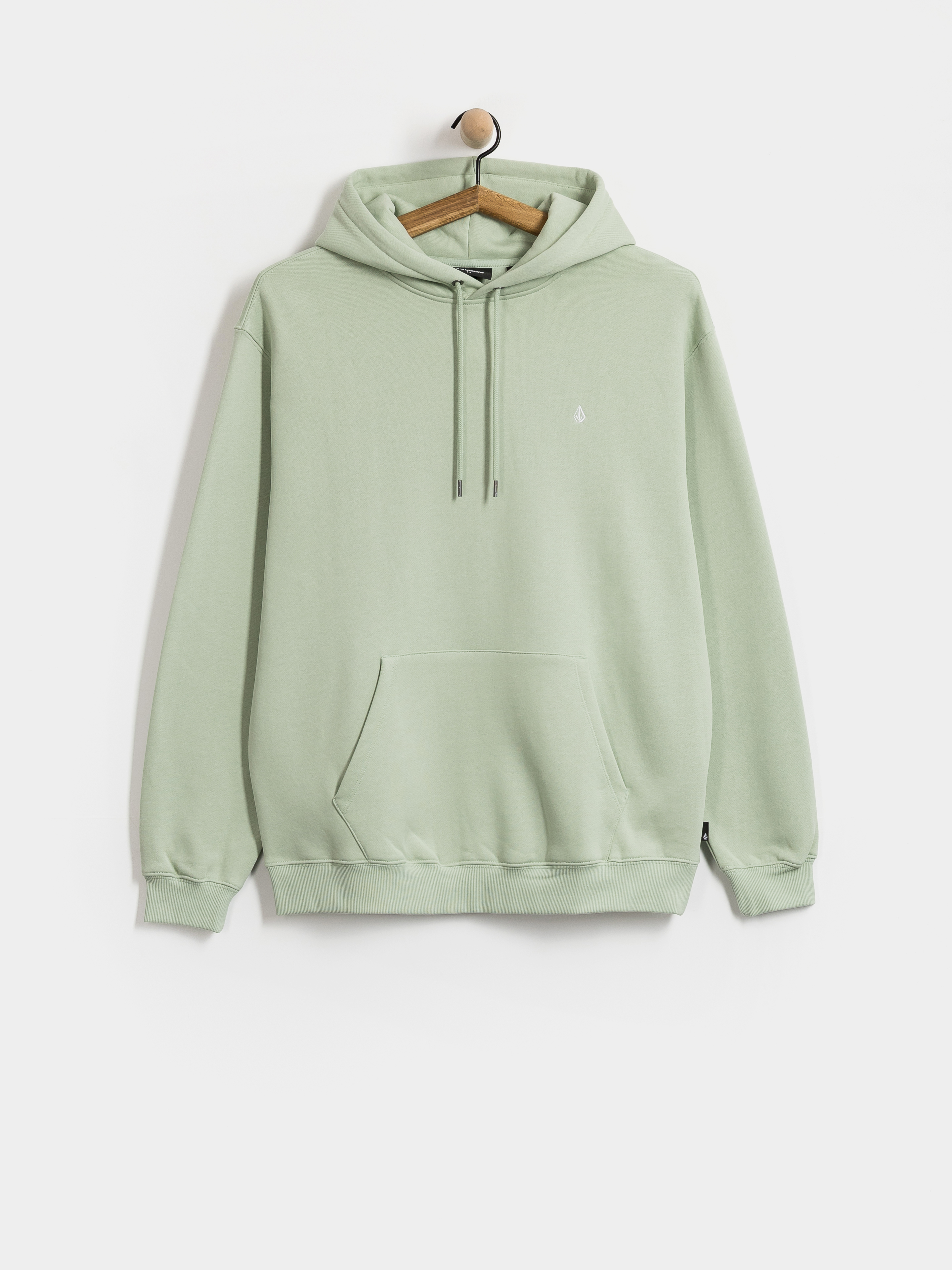 Kapucnis pulu00f3ver Volcom Single Stone HD (ice green)