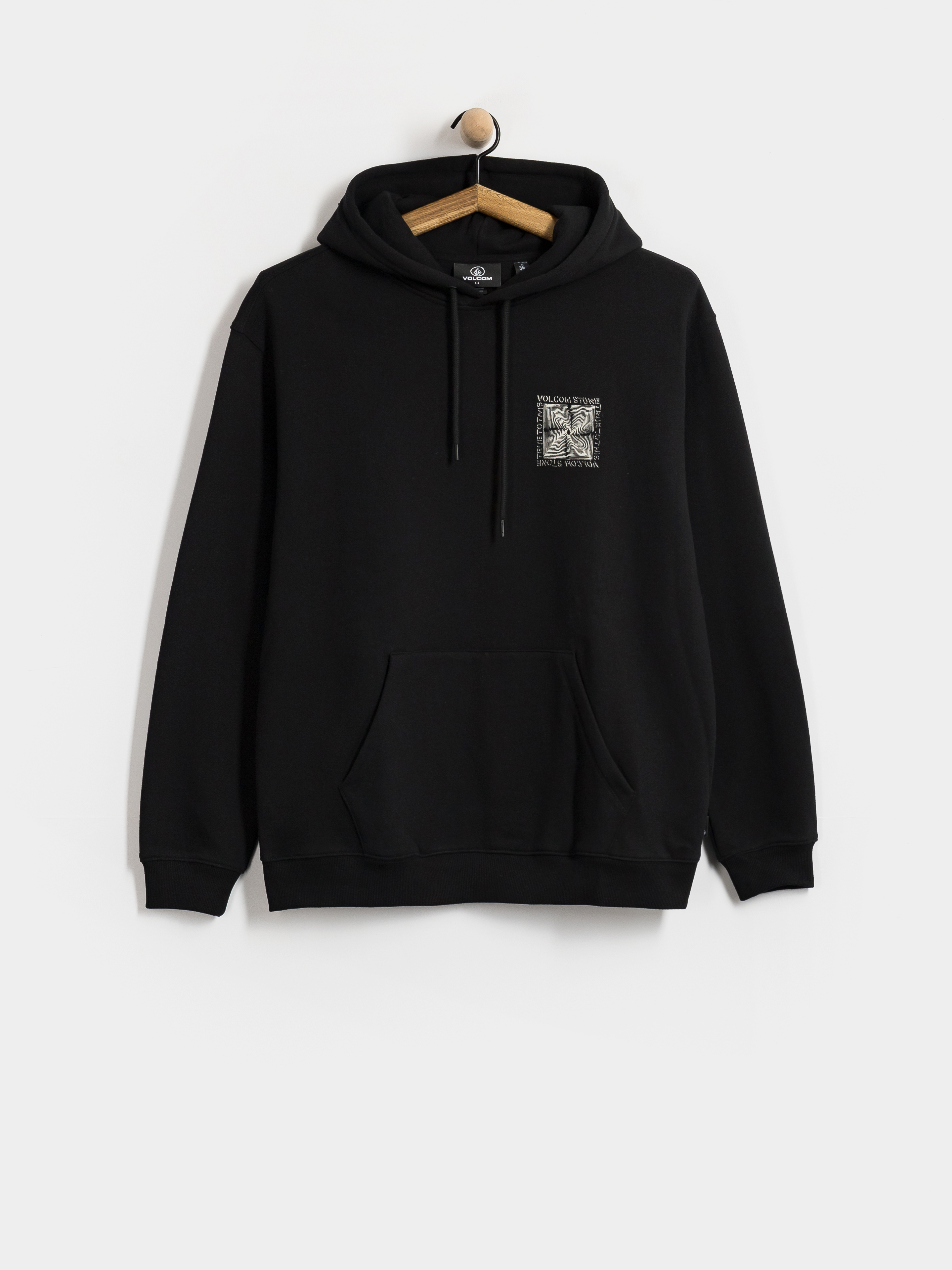 Kapucnis pulóver Volcom Watanite HD (black)