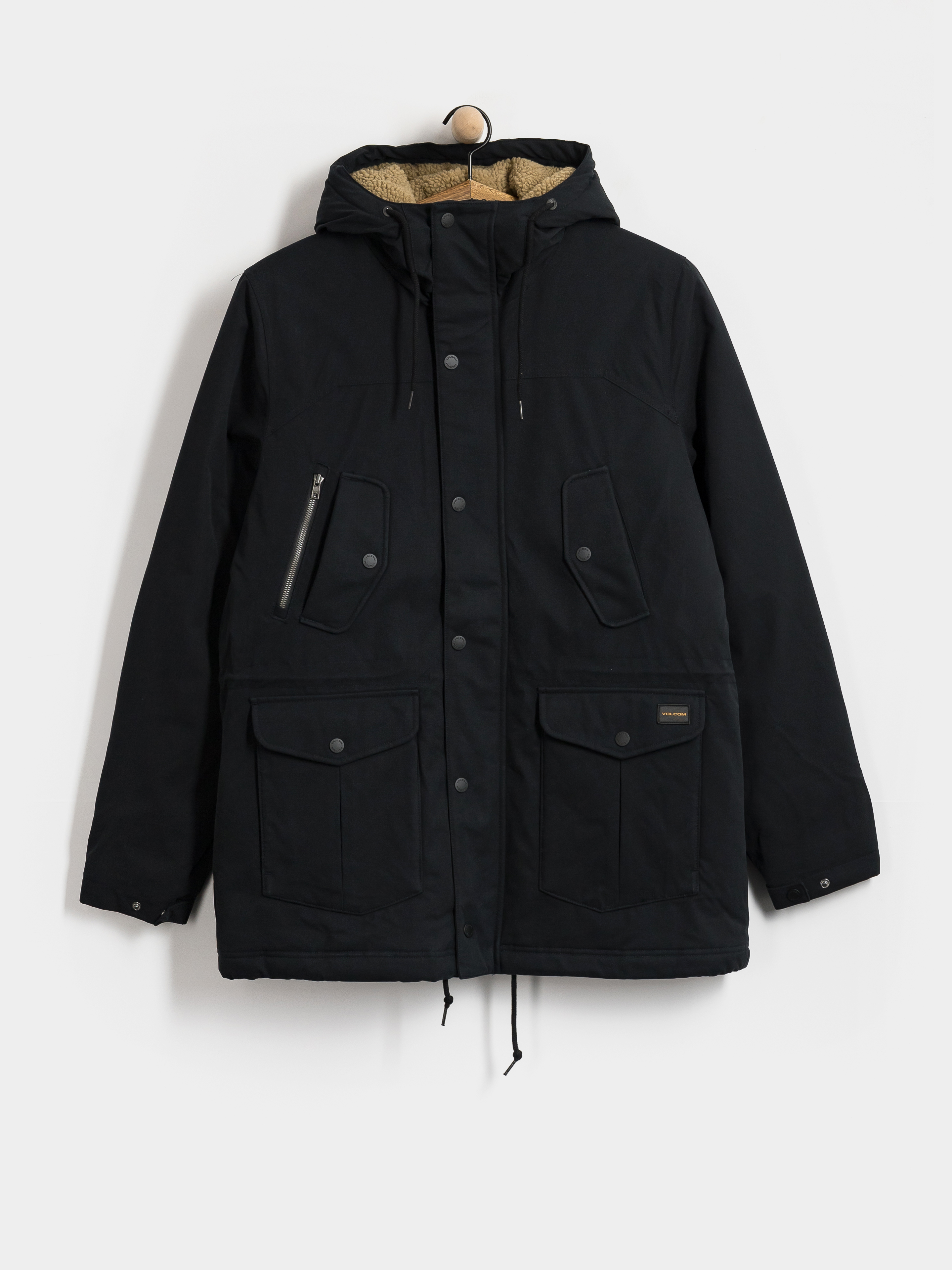 Volcom Starget 5K Parka Dzseki (black)