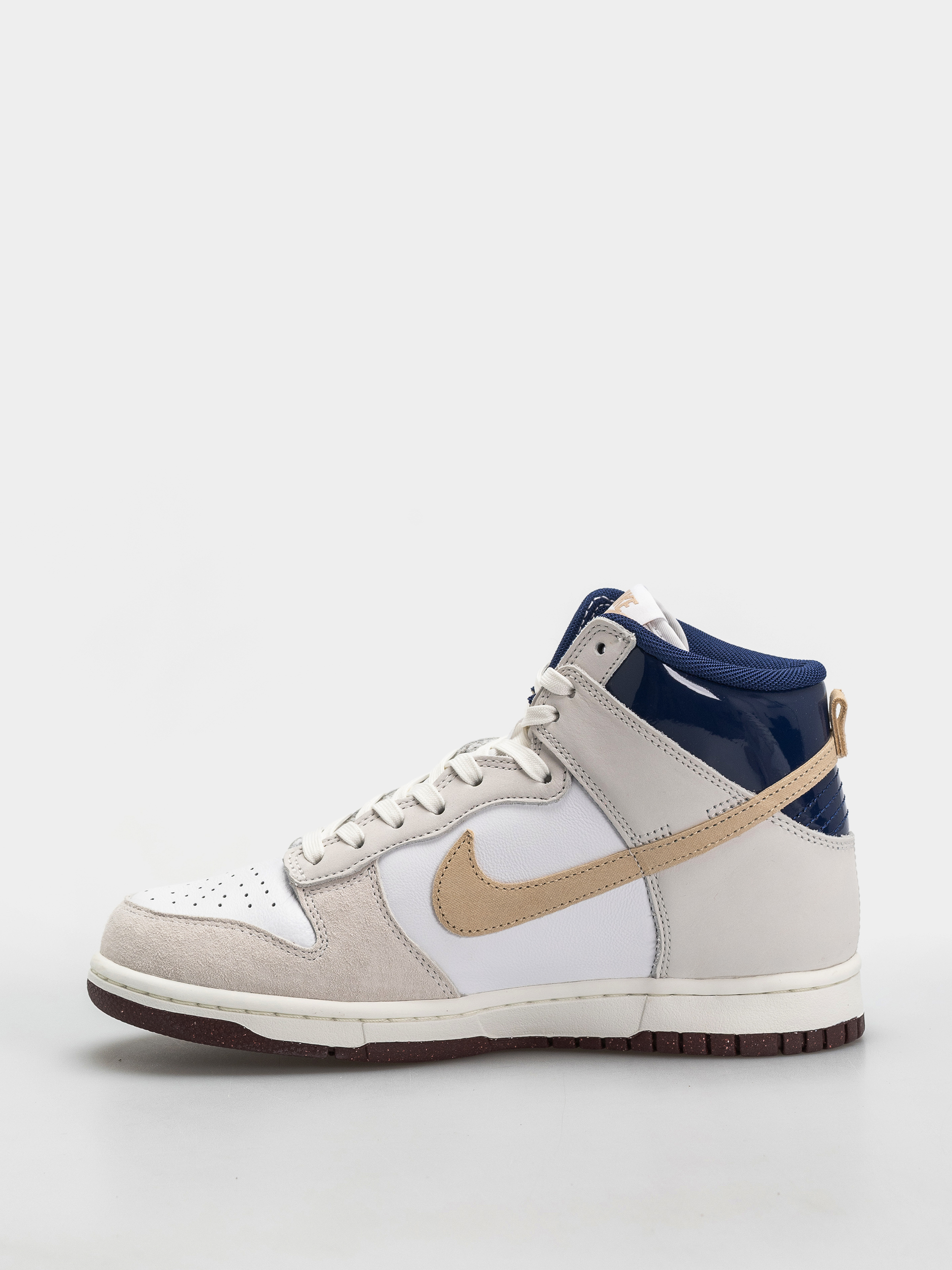 Nike SB Dunk High Pro QS Beyond Cipők (white/ivorysand duneblue void)