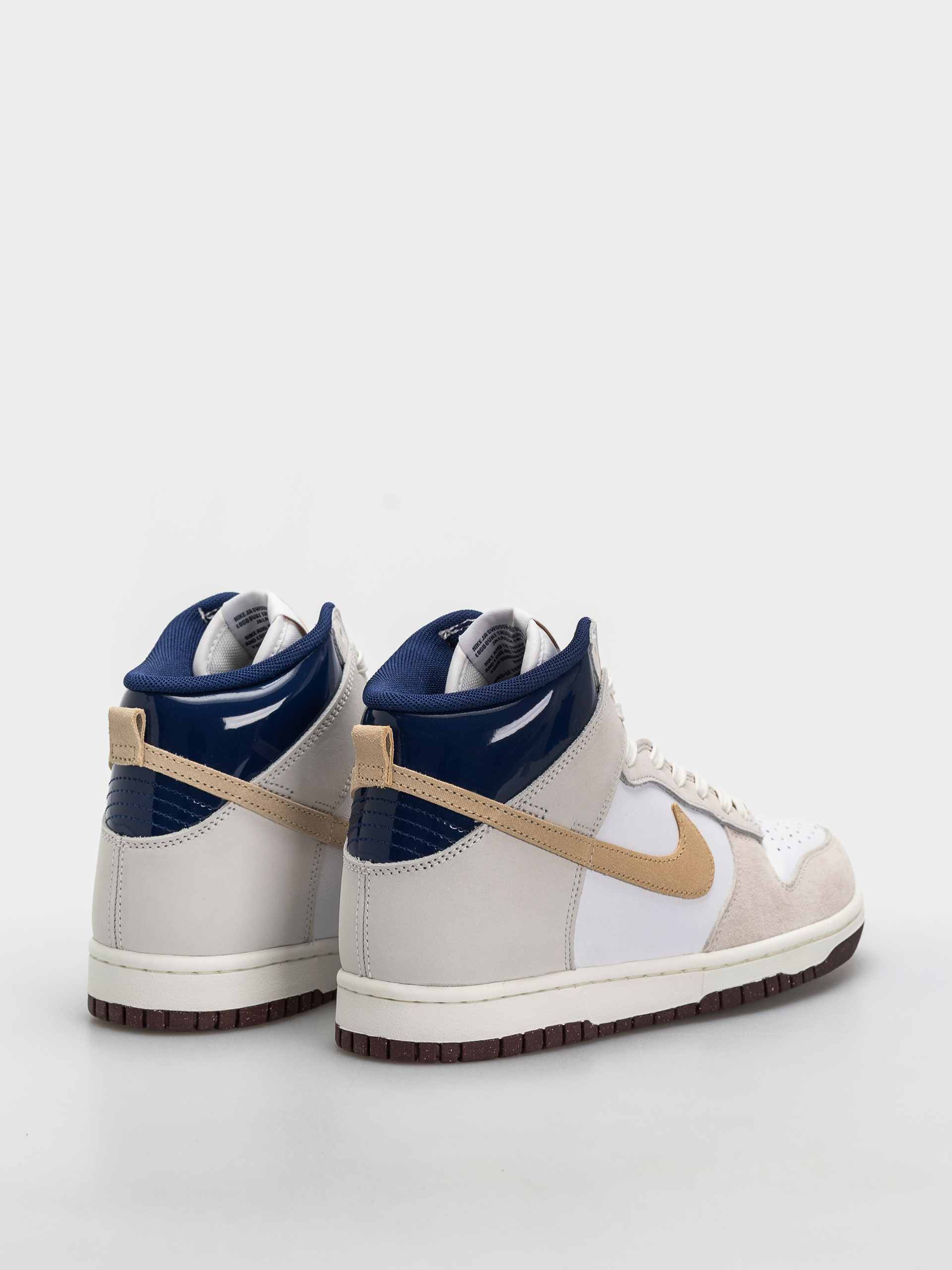Nike SB Dunk High Pro QS Beyond Cipők (white/ivorysand duneblue void)