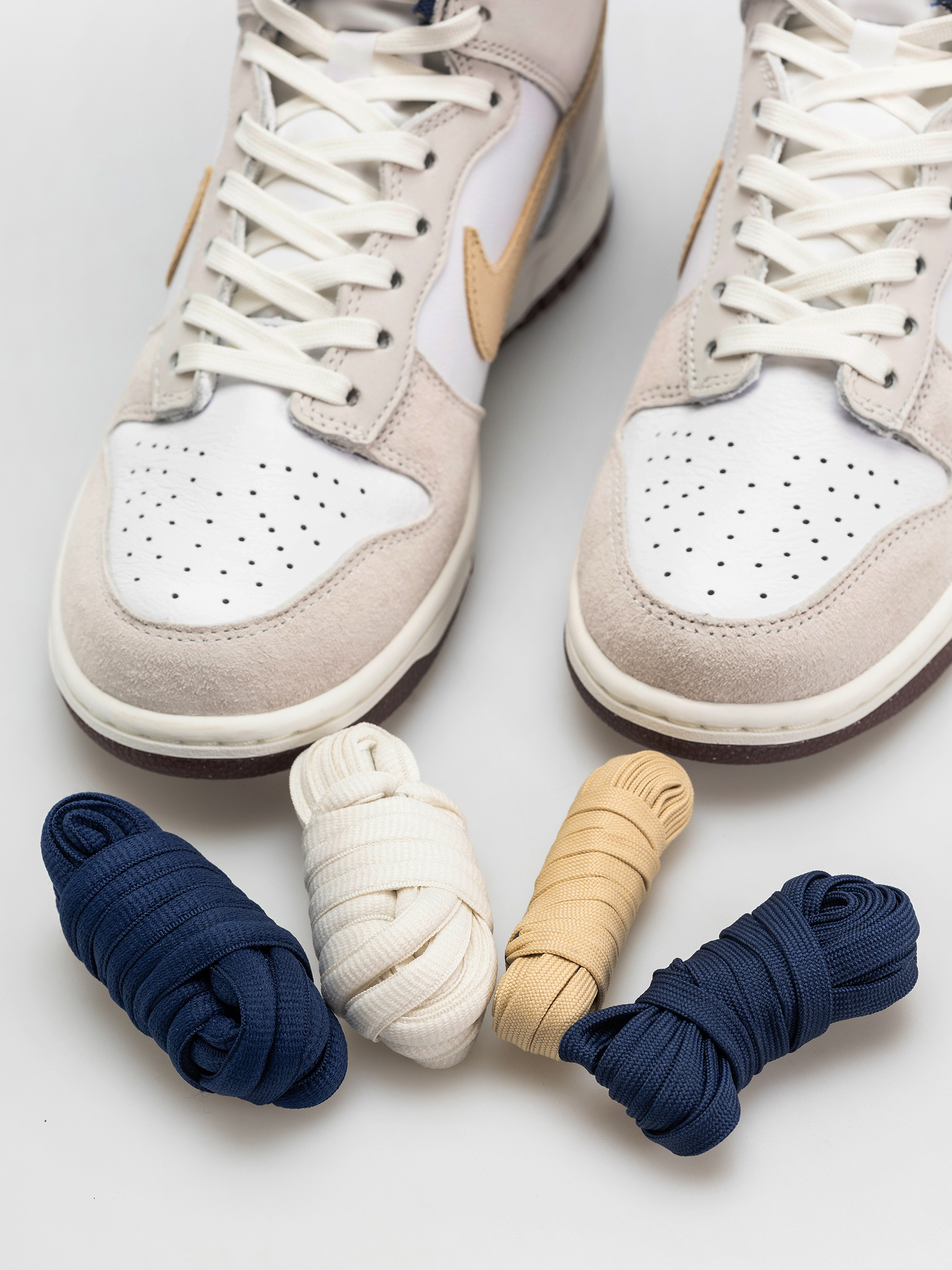 Nike SB Dunk High Pro QS Beyond Cipők (white/ivorysand duneblue void)