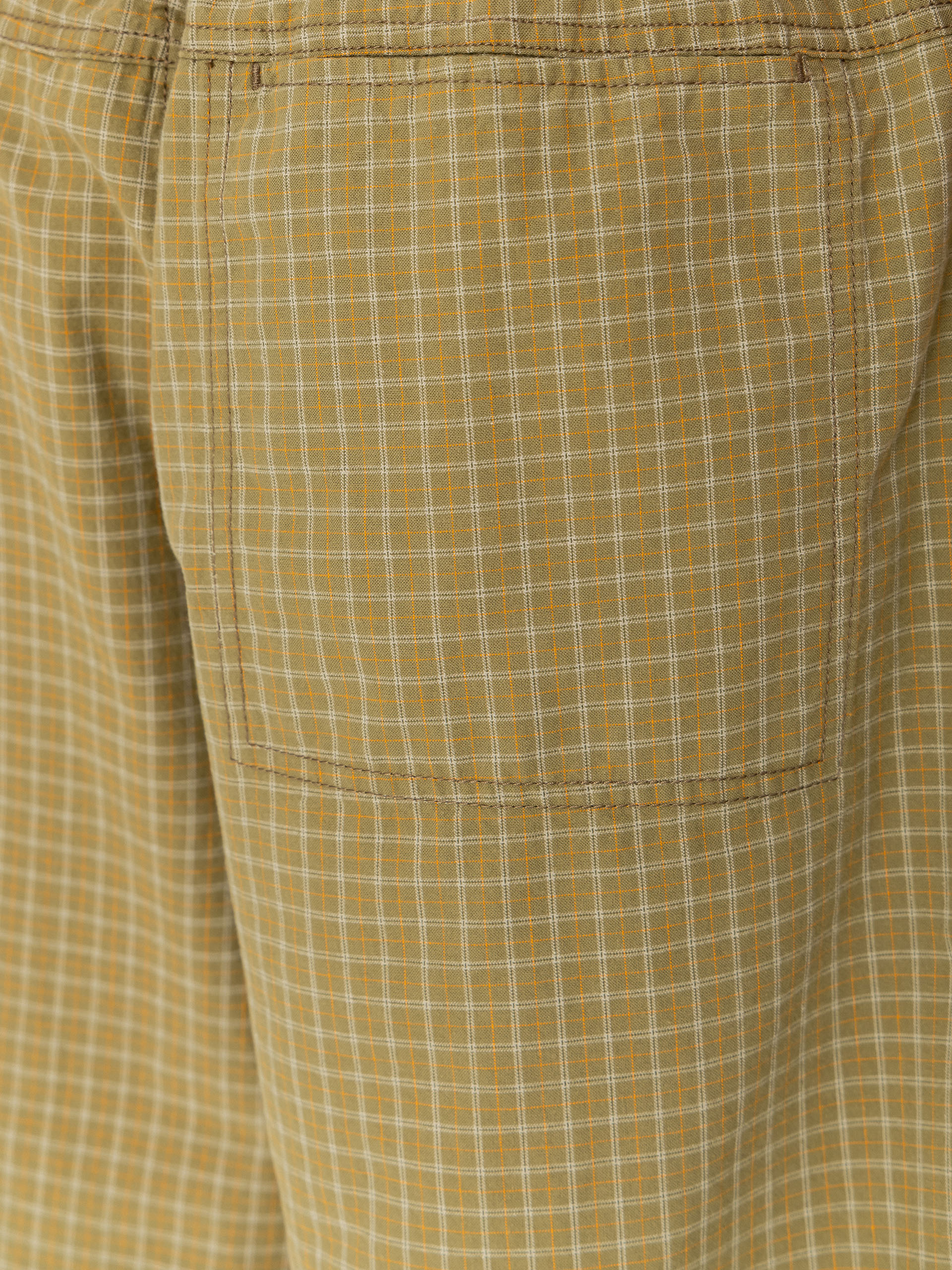 Polar Skate Hike Cotton Rövidnadrág (olive check)