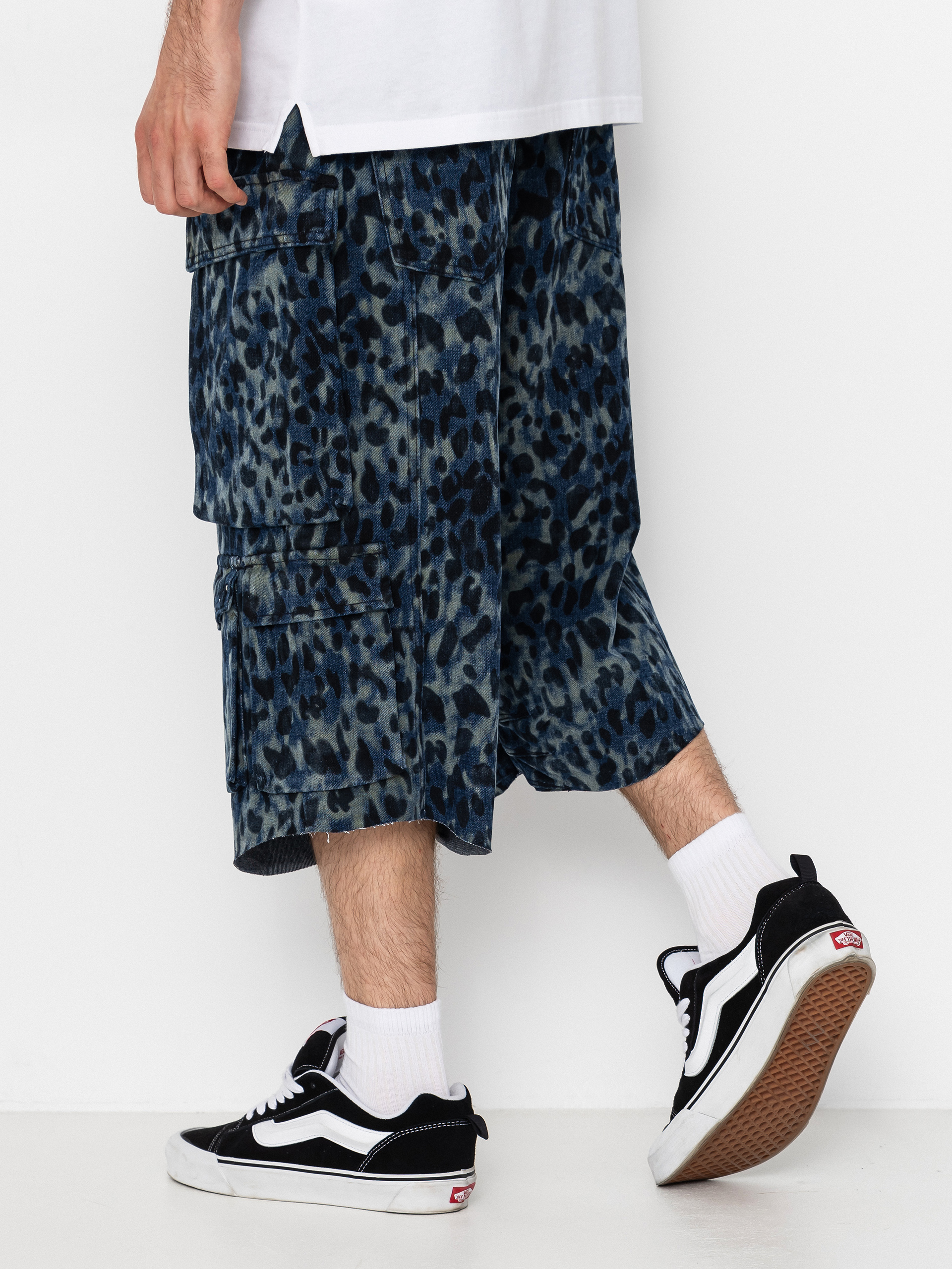 Wasted Paris Cheetah Grant Rövidnadrág (blue camo)