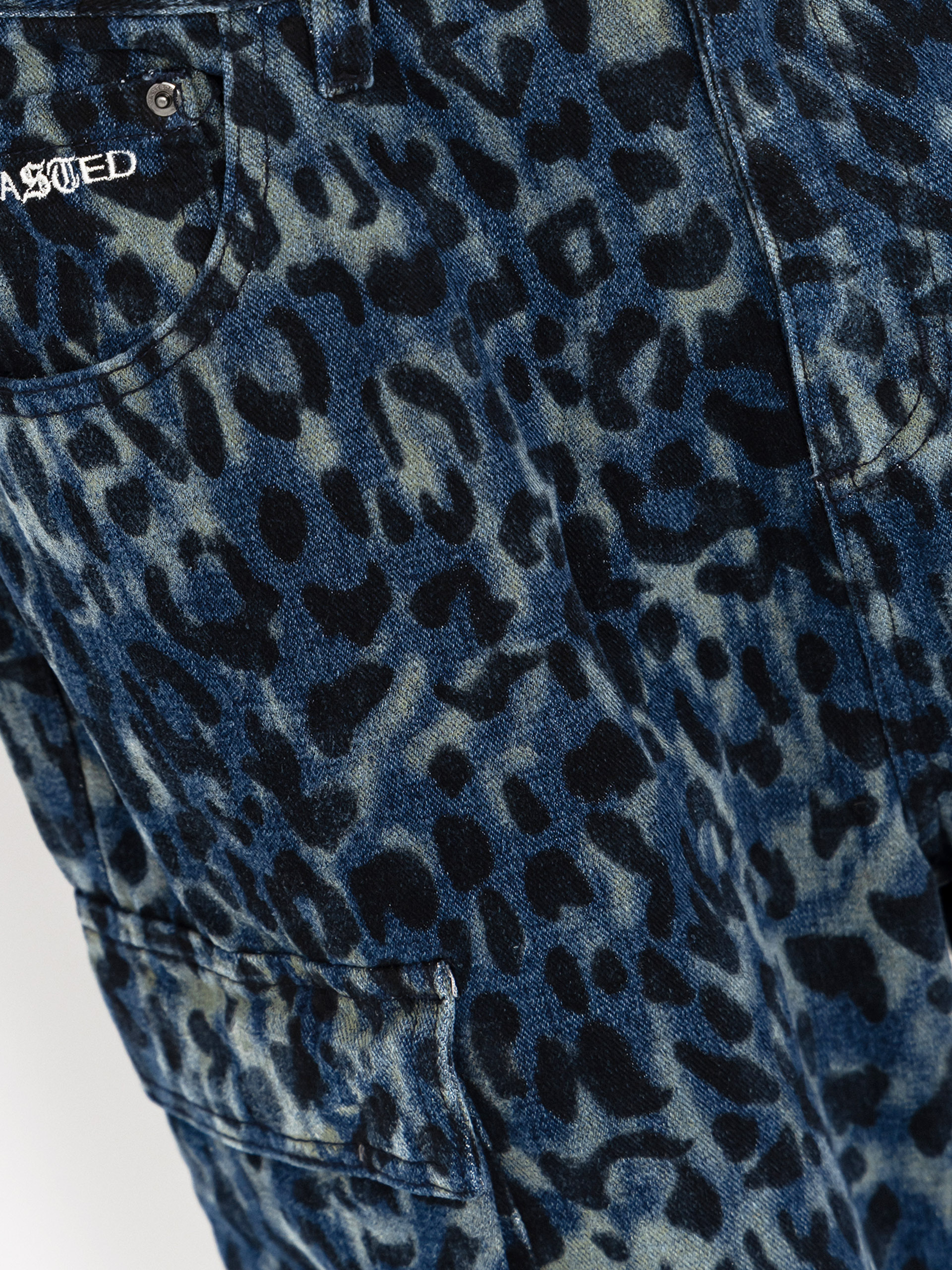 Wasted Paris Cheetah Grant Rövidnadrág (blue camo)