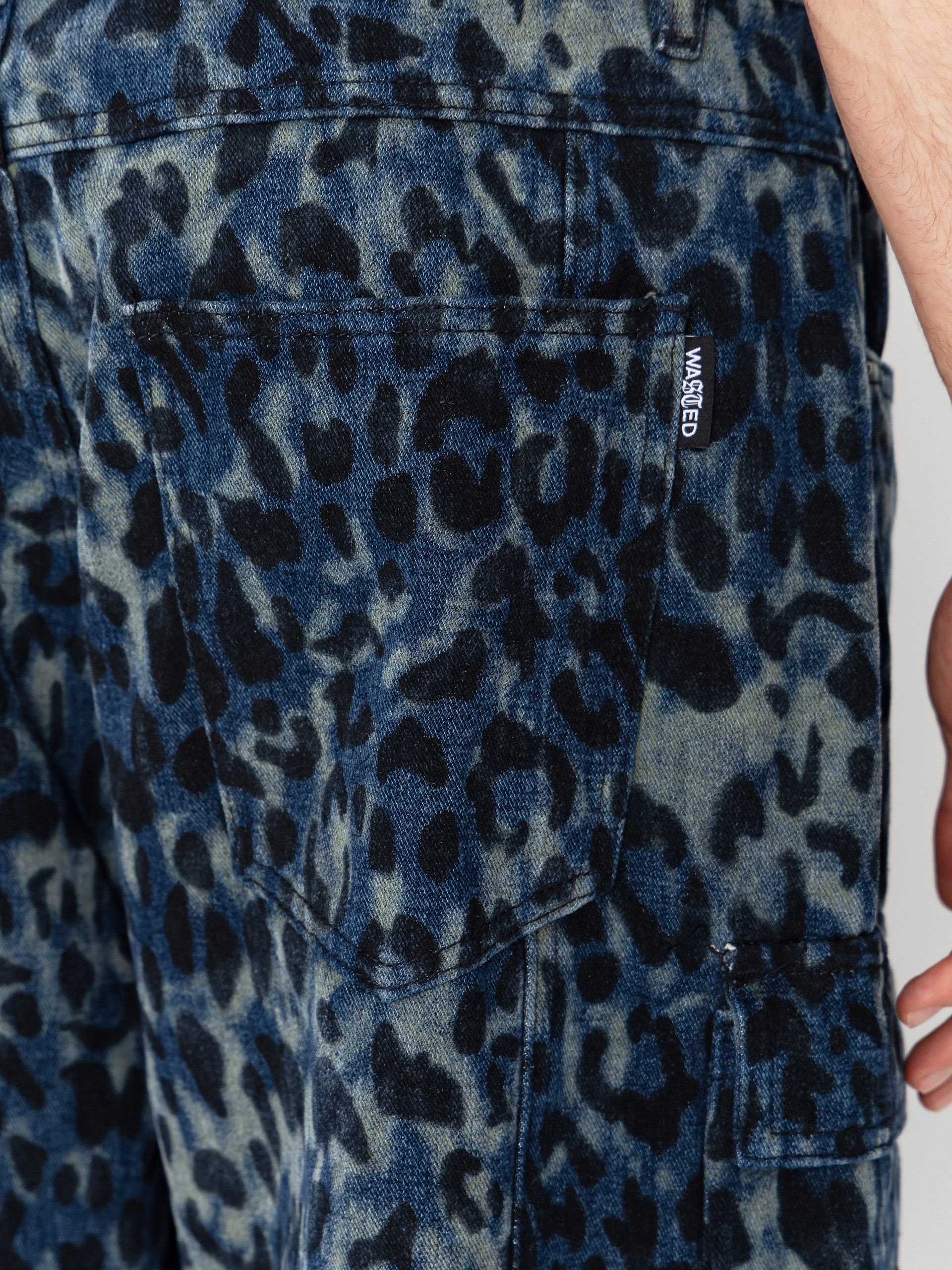 Wasted Paris Cheetah Grant Rövidnadrág (blue camo)