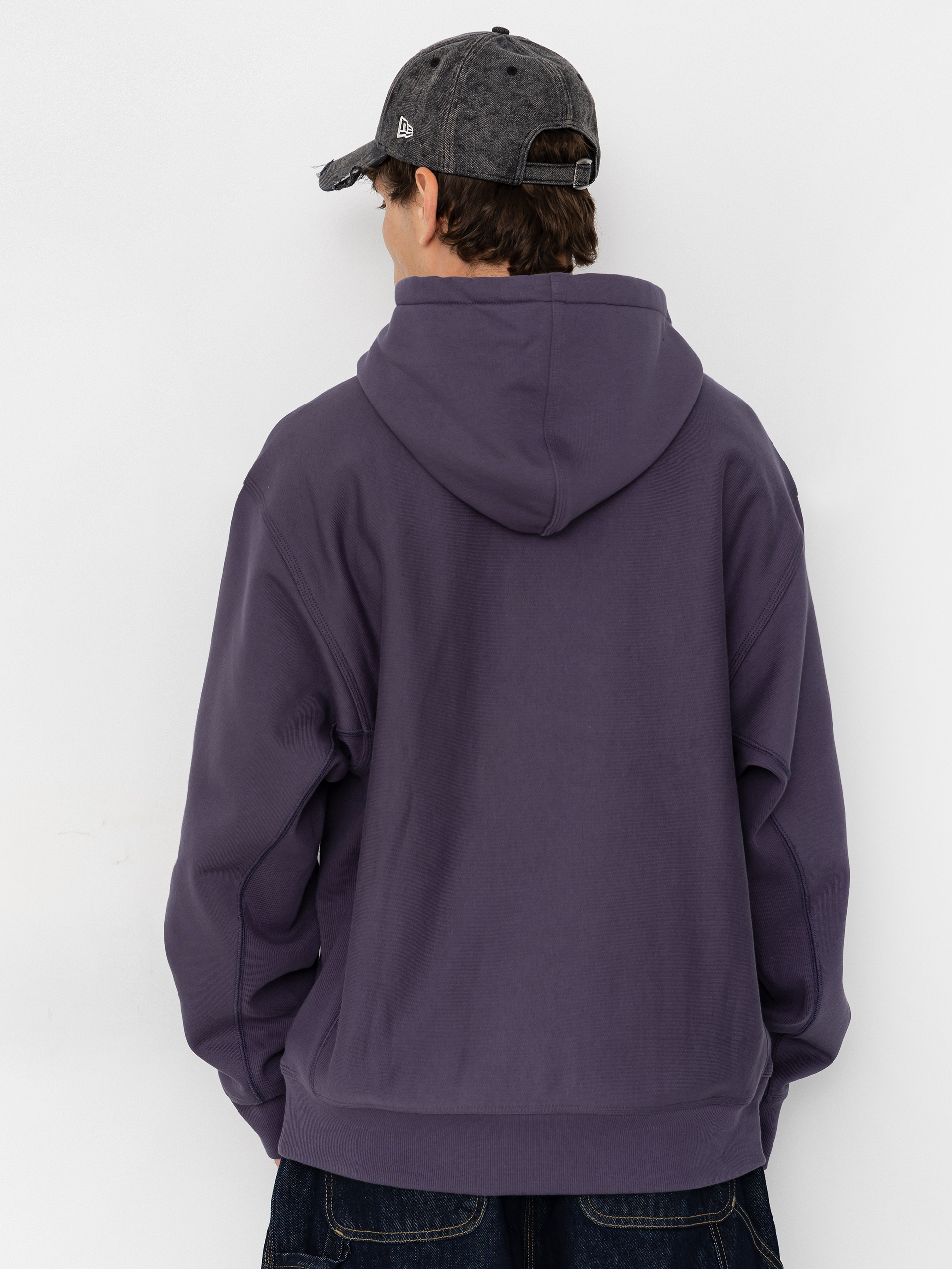 Carhartt WIP American Script HD Kapucnis pulóver (shady purple)