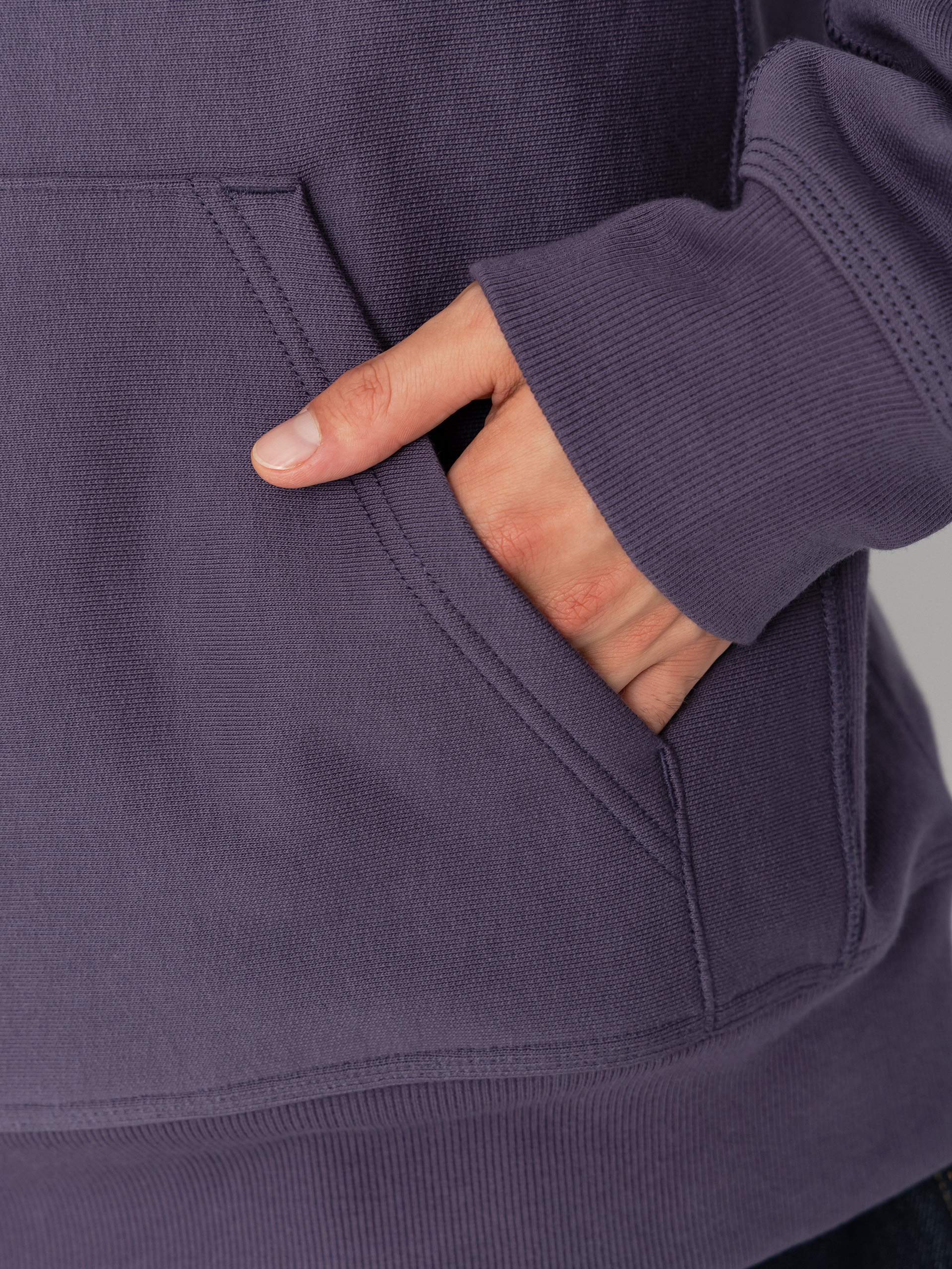 Carhartt WIP American Script HD Kapucnis pulóver (shady purple)
