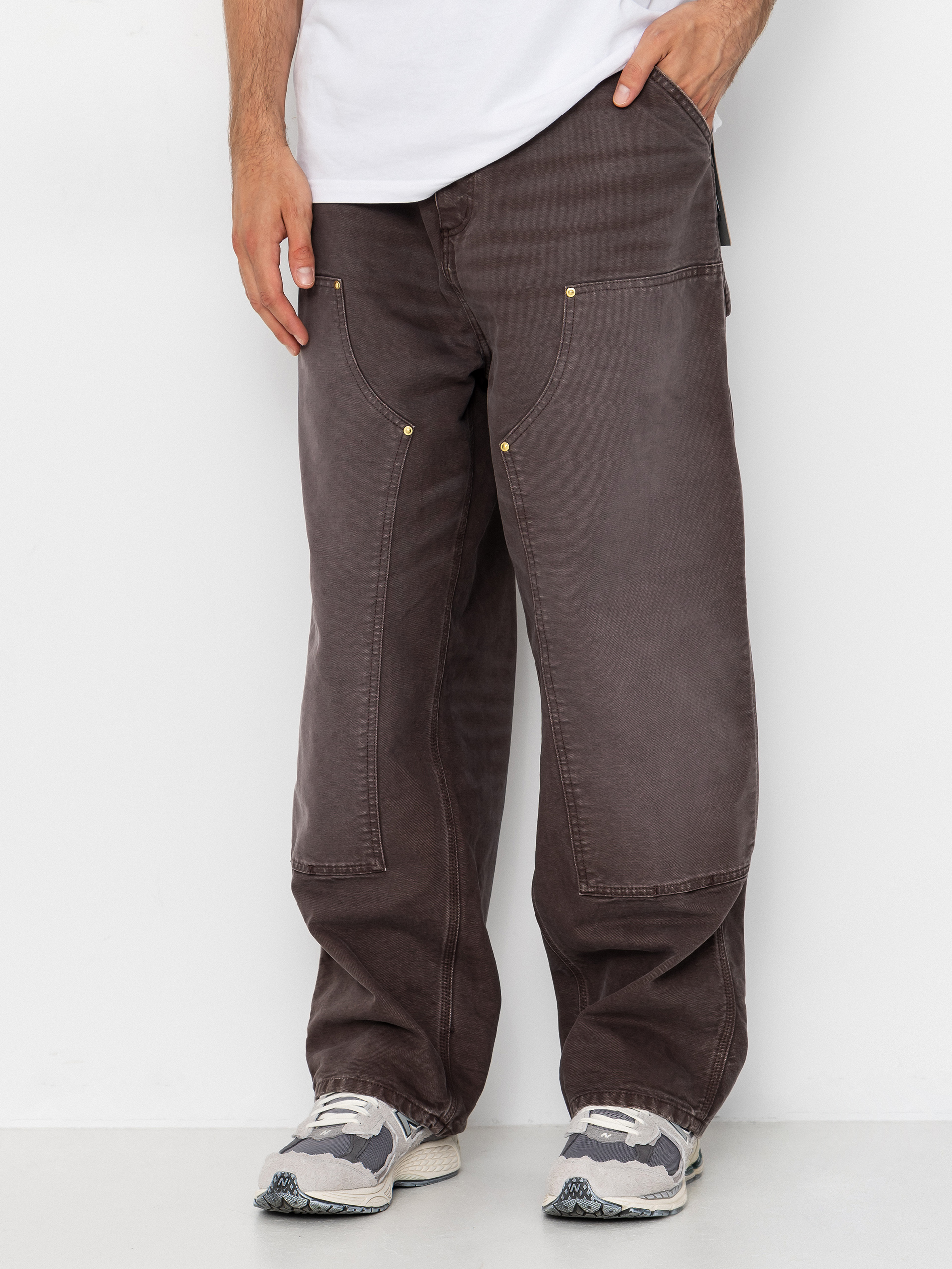 Kisnadrág Carhartt WIP OG Double Knee (tobacco)