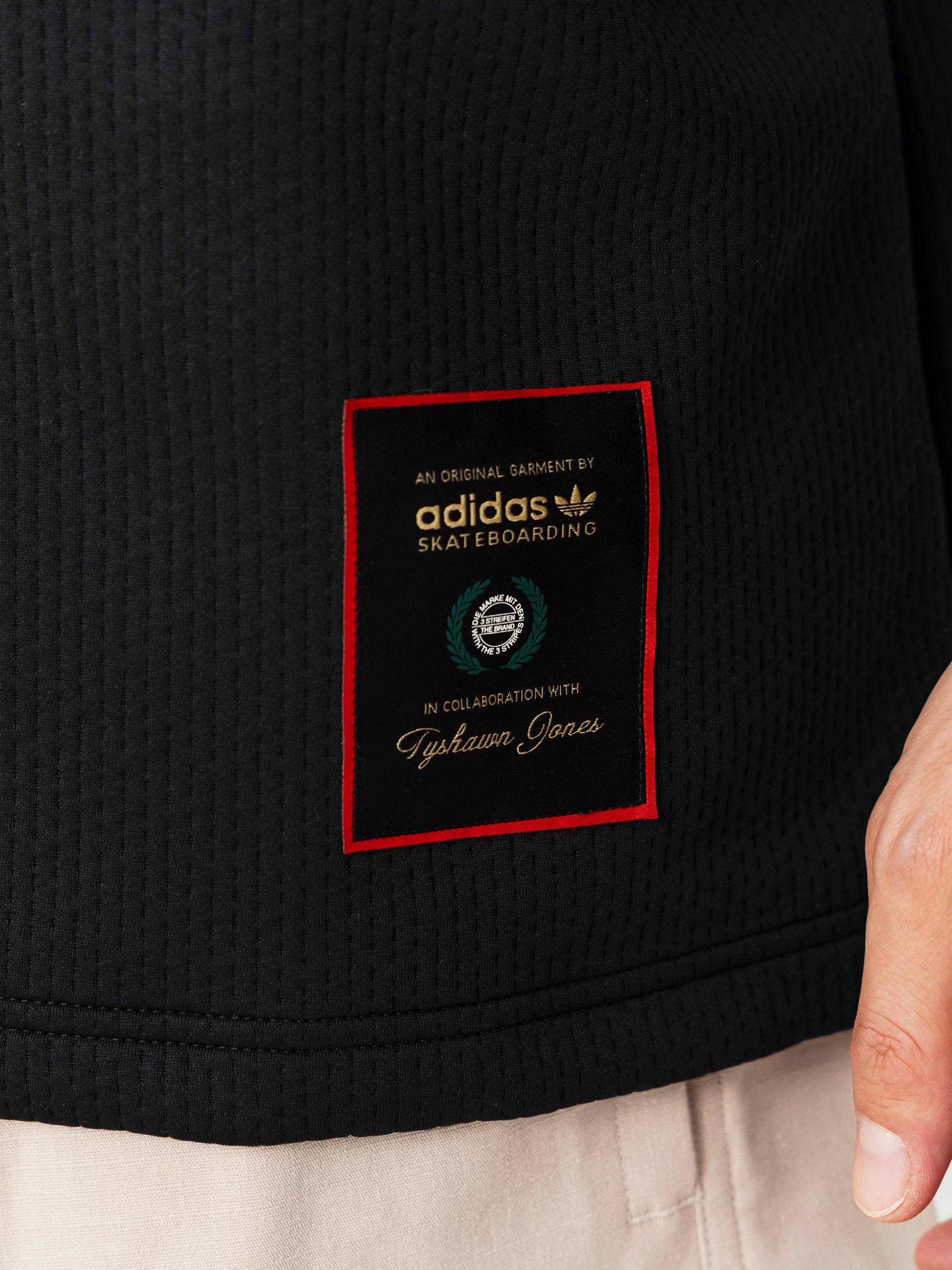 adidas Tysh Rugby Hosszú ujjú felső (black)
