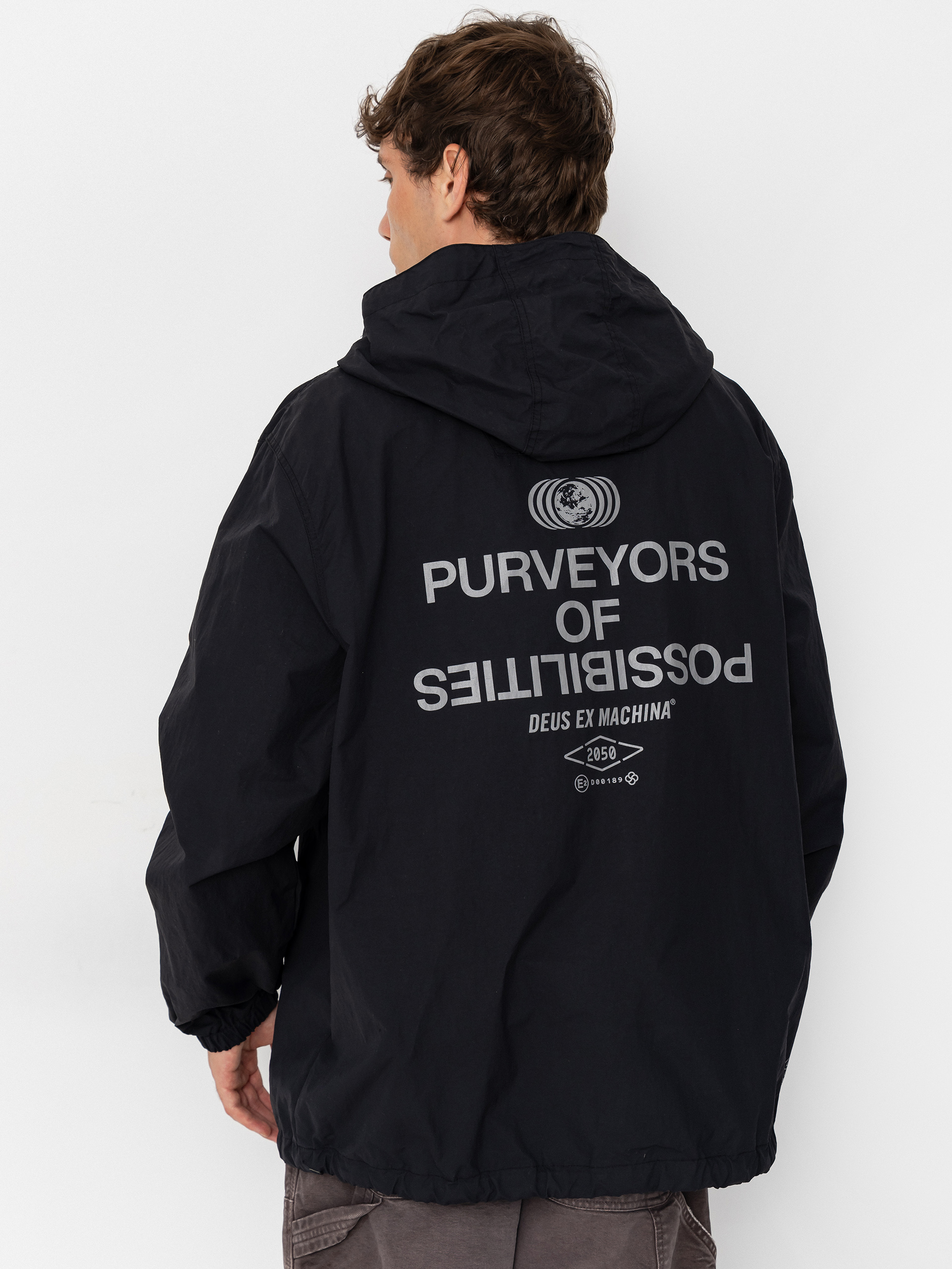 Deus Ex Machina Gershon Parka Dzseki (black)
