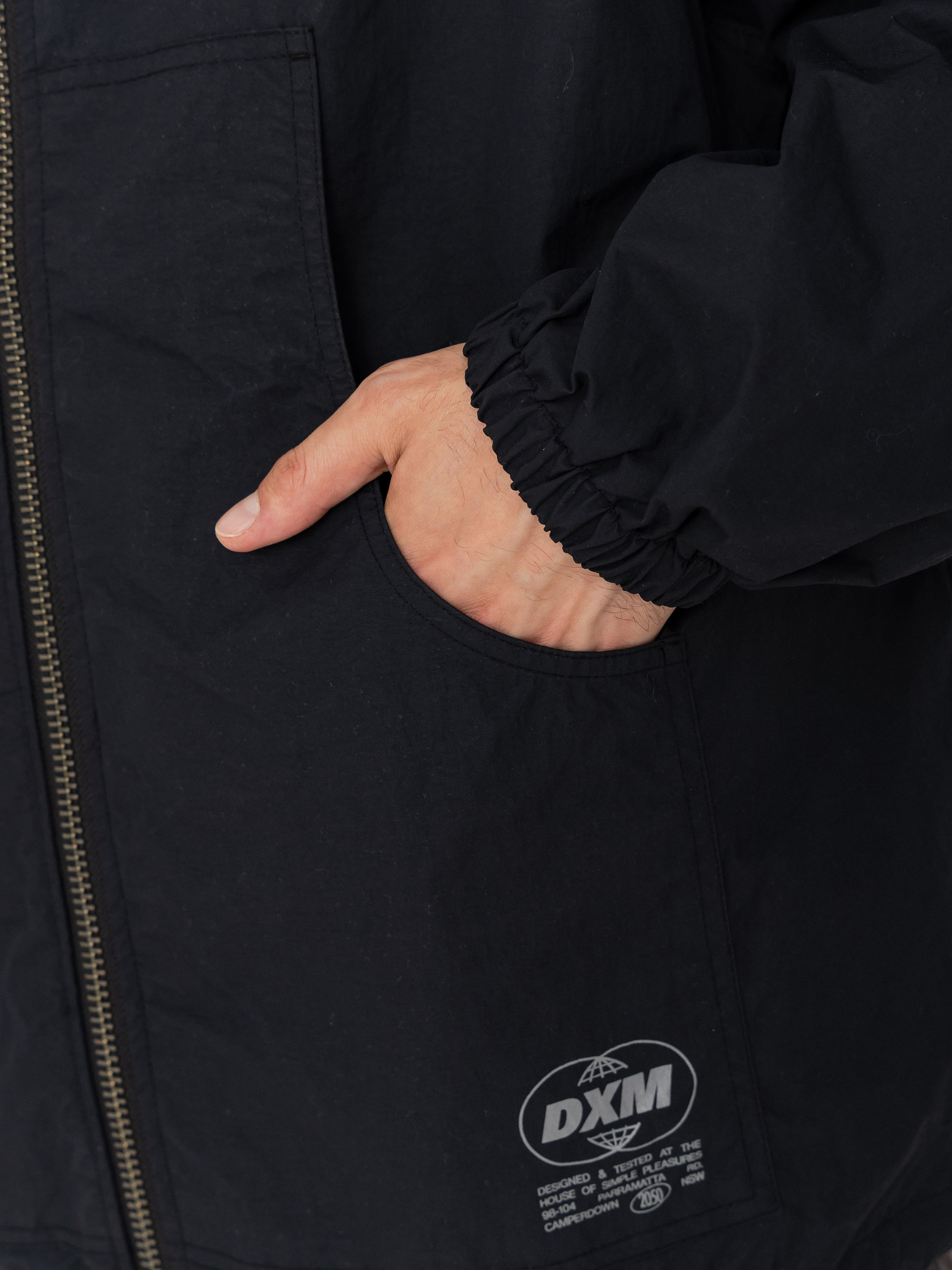 Deus Ex Machina Gershon Parka Dzseki (black)