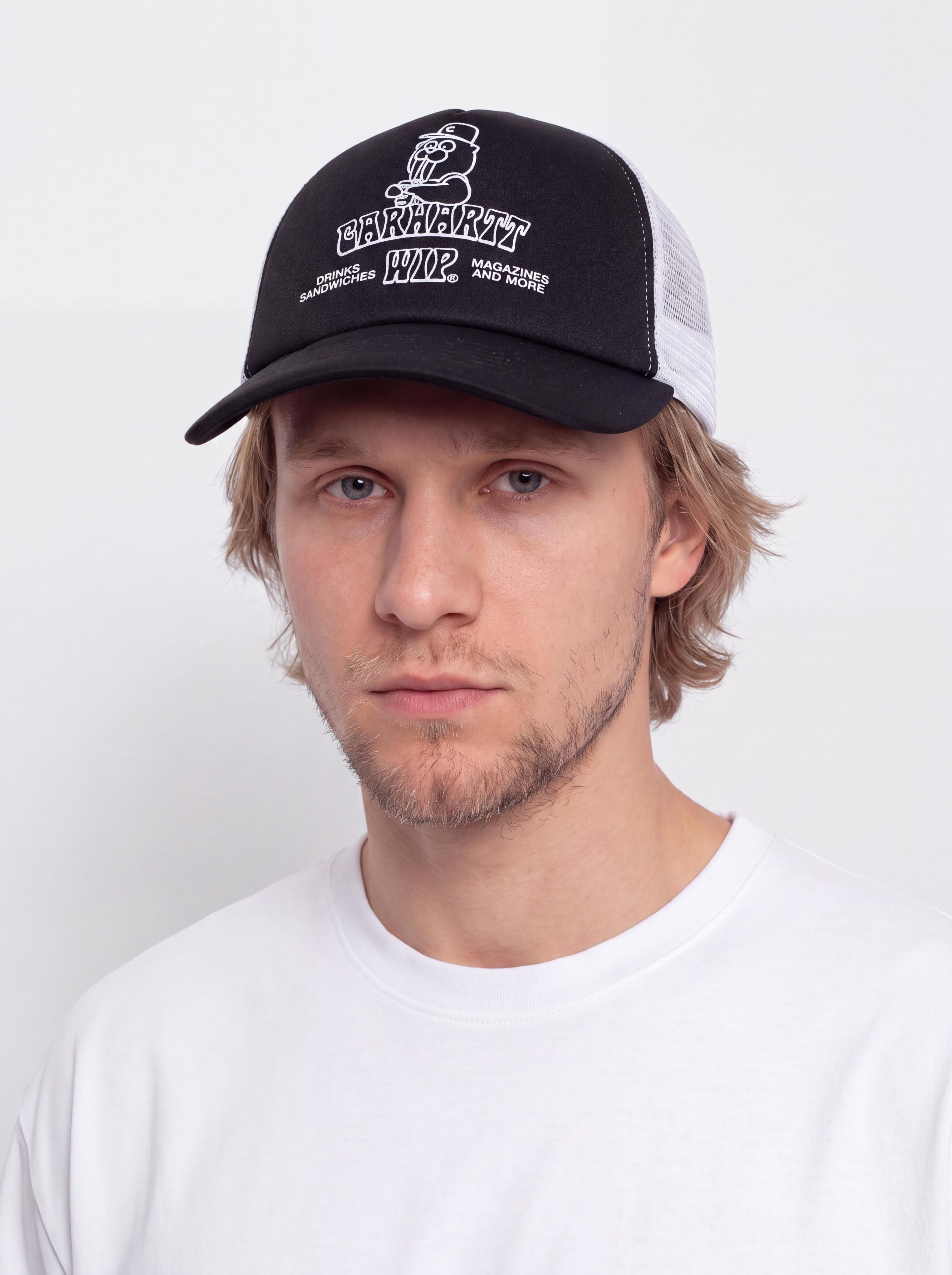 Carhartt WIP Sandwich Trucker Baseball sapka (black)