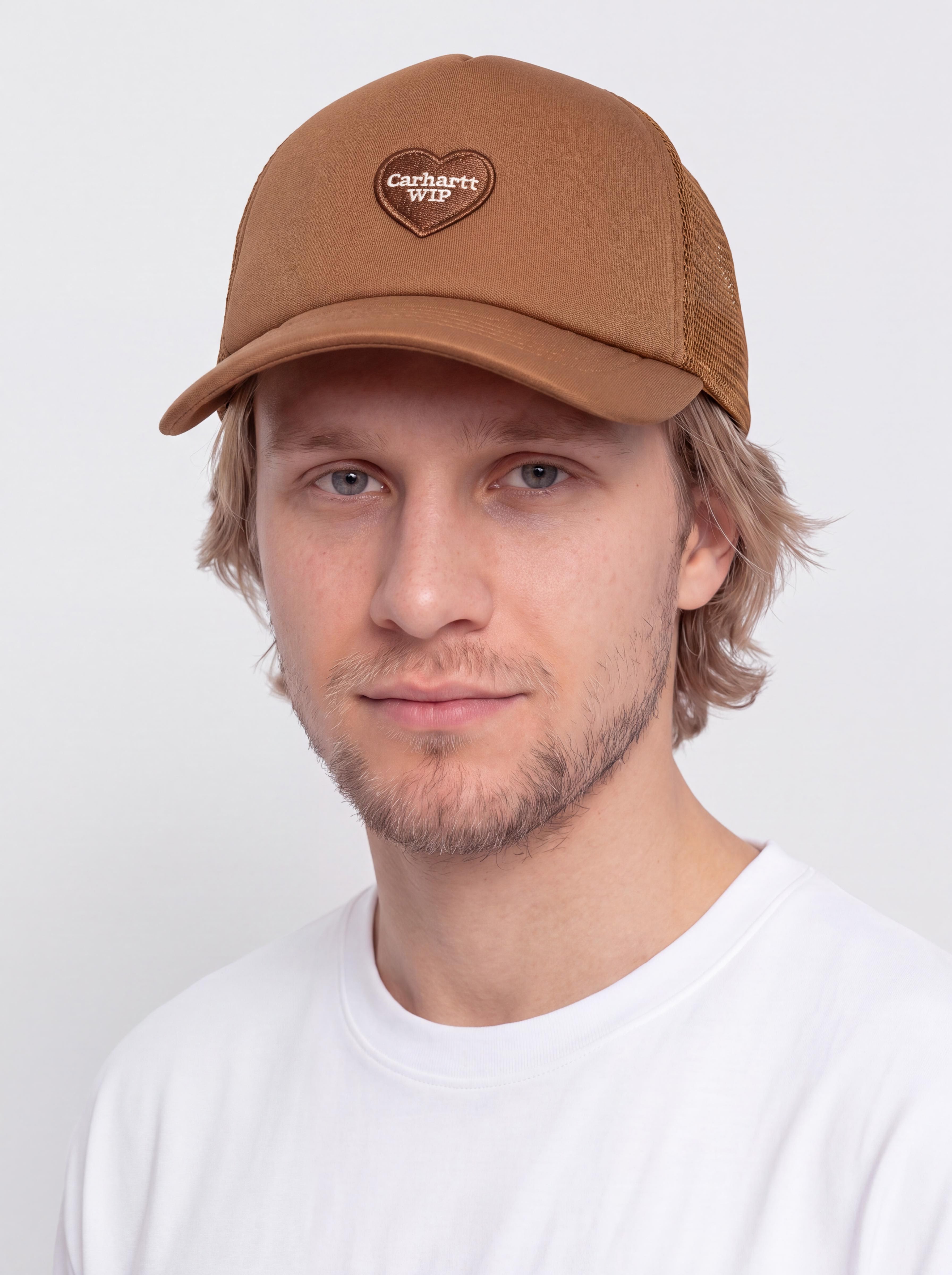 Carhartt WIP Heart Patch Trucker Baseball sapka (hamilton brown)