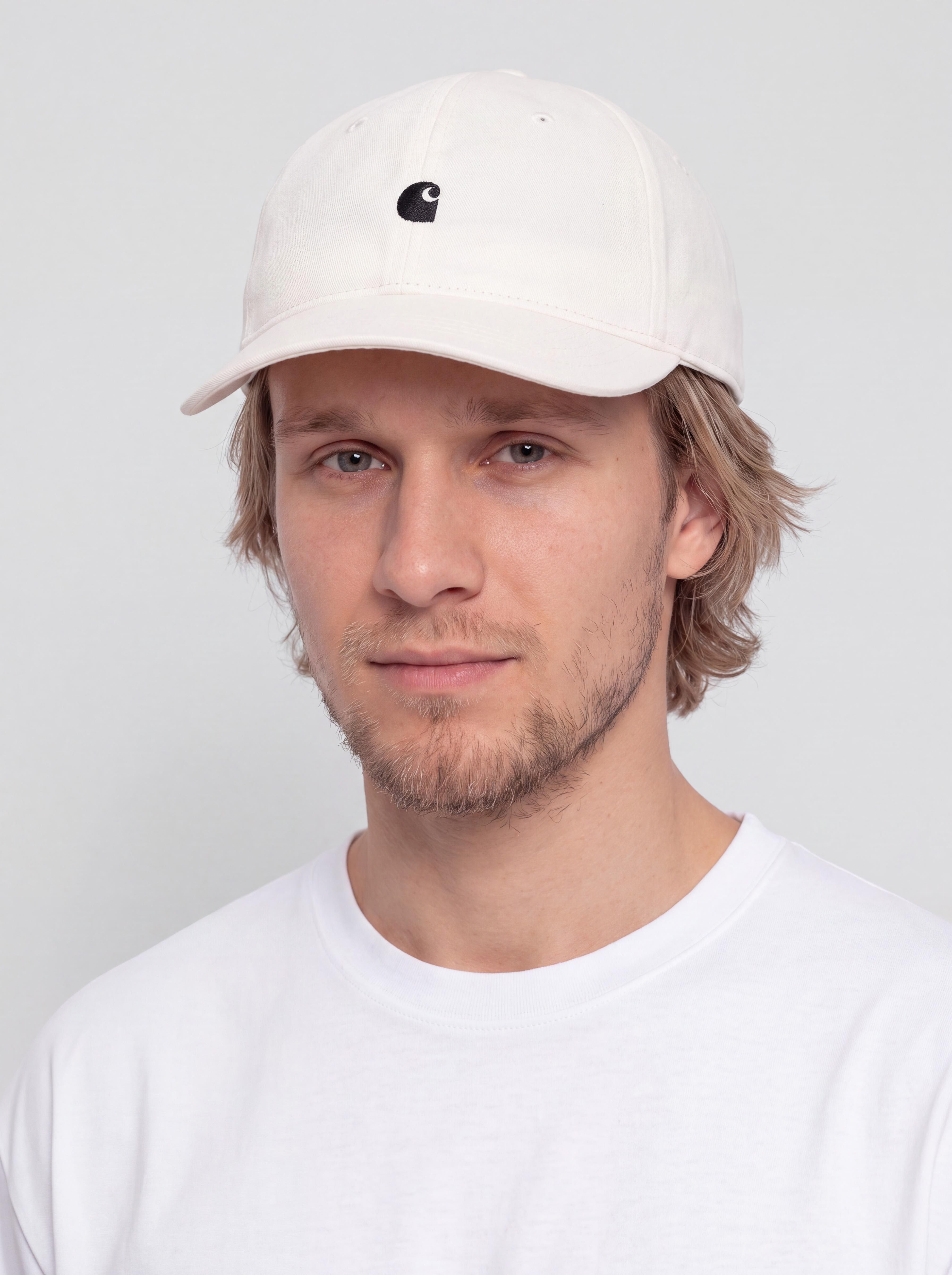 Carhartt WIP Madison Logo Baseball sapka (white/black)