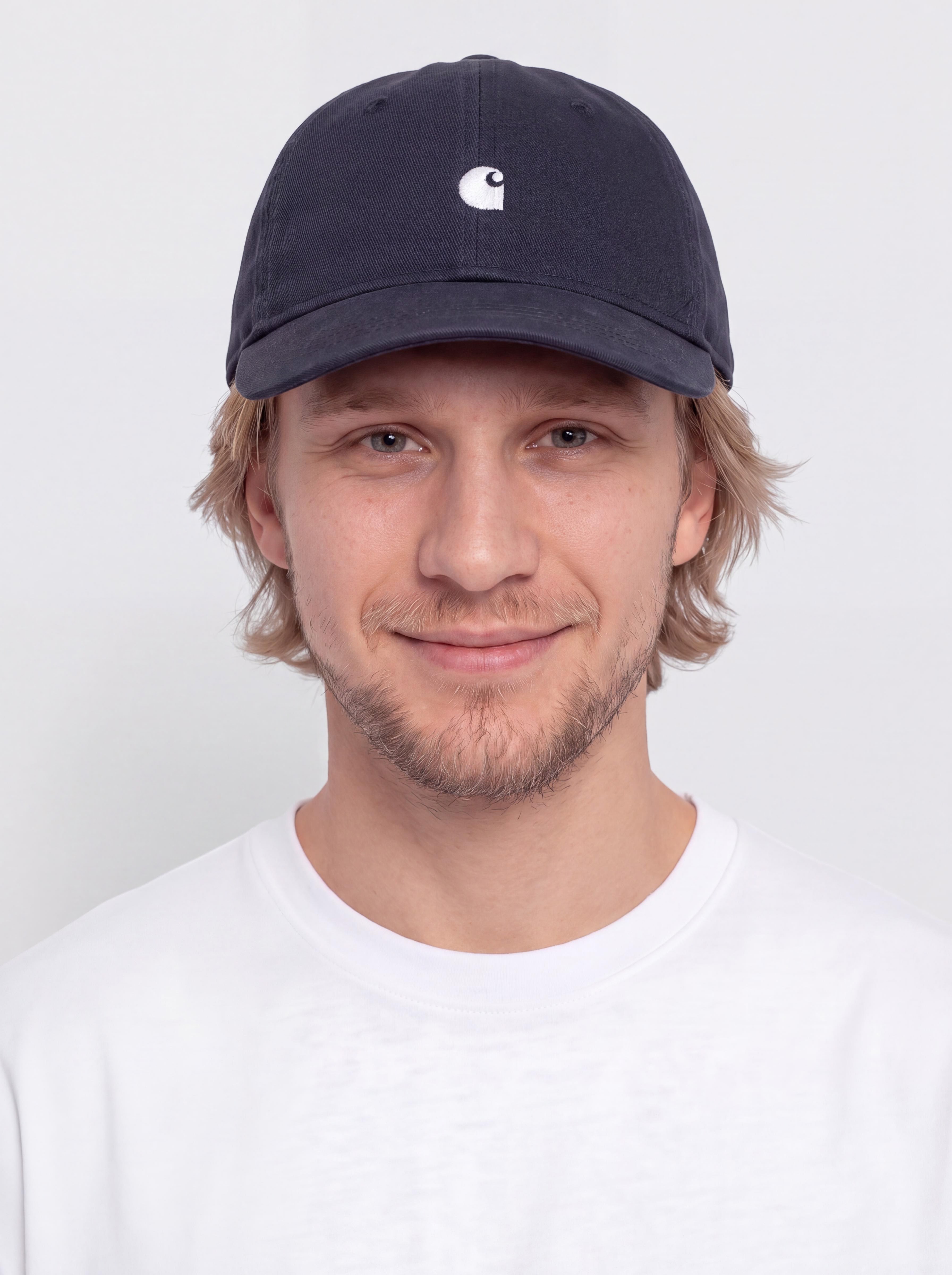 Baseball sapka Carhartt WIP Madison Logo (dark navy/white)