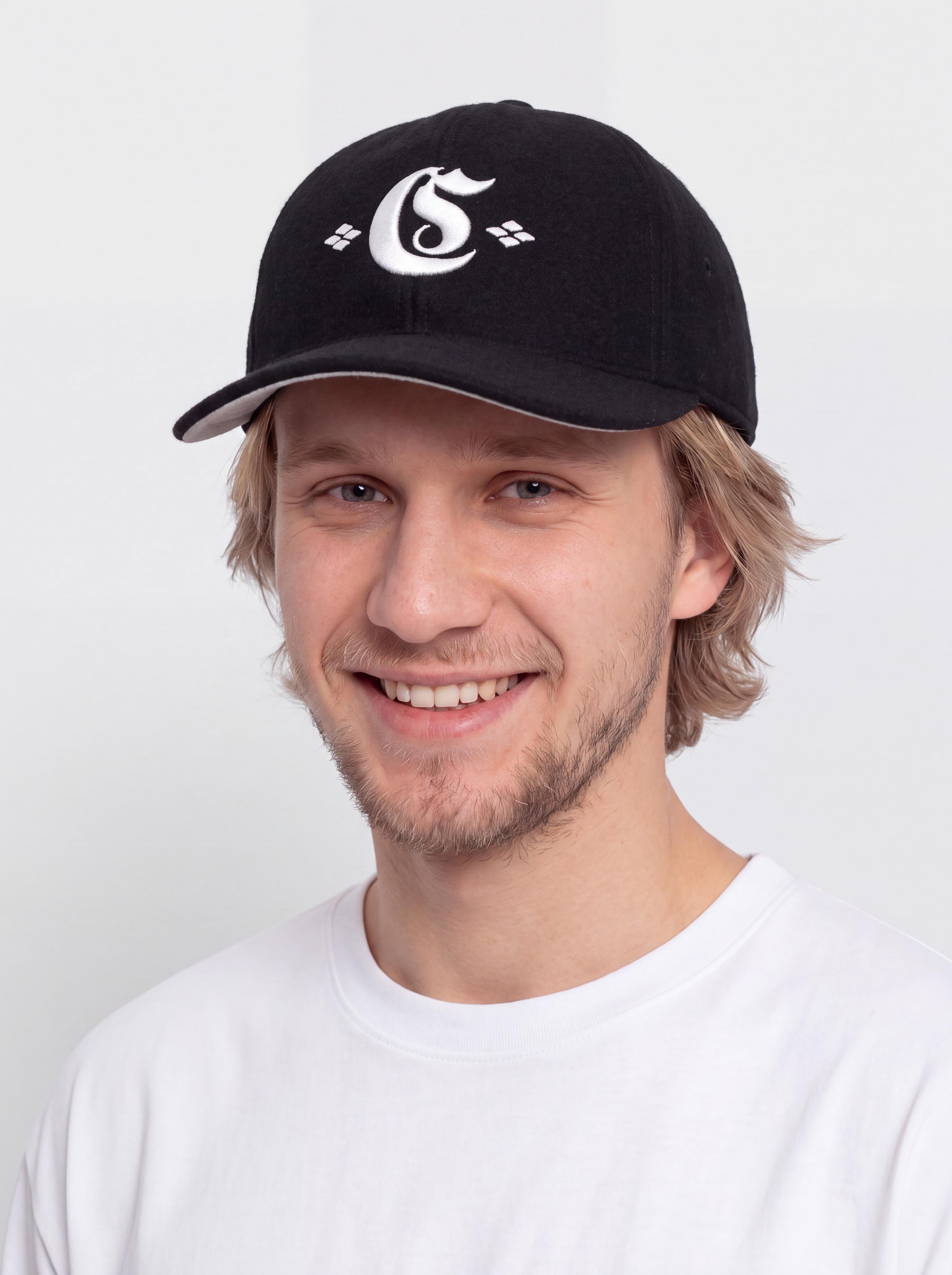 Carhartt WIP Greatest Hits Logo Baseball sapka (black/wax)