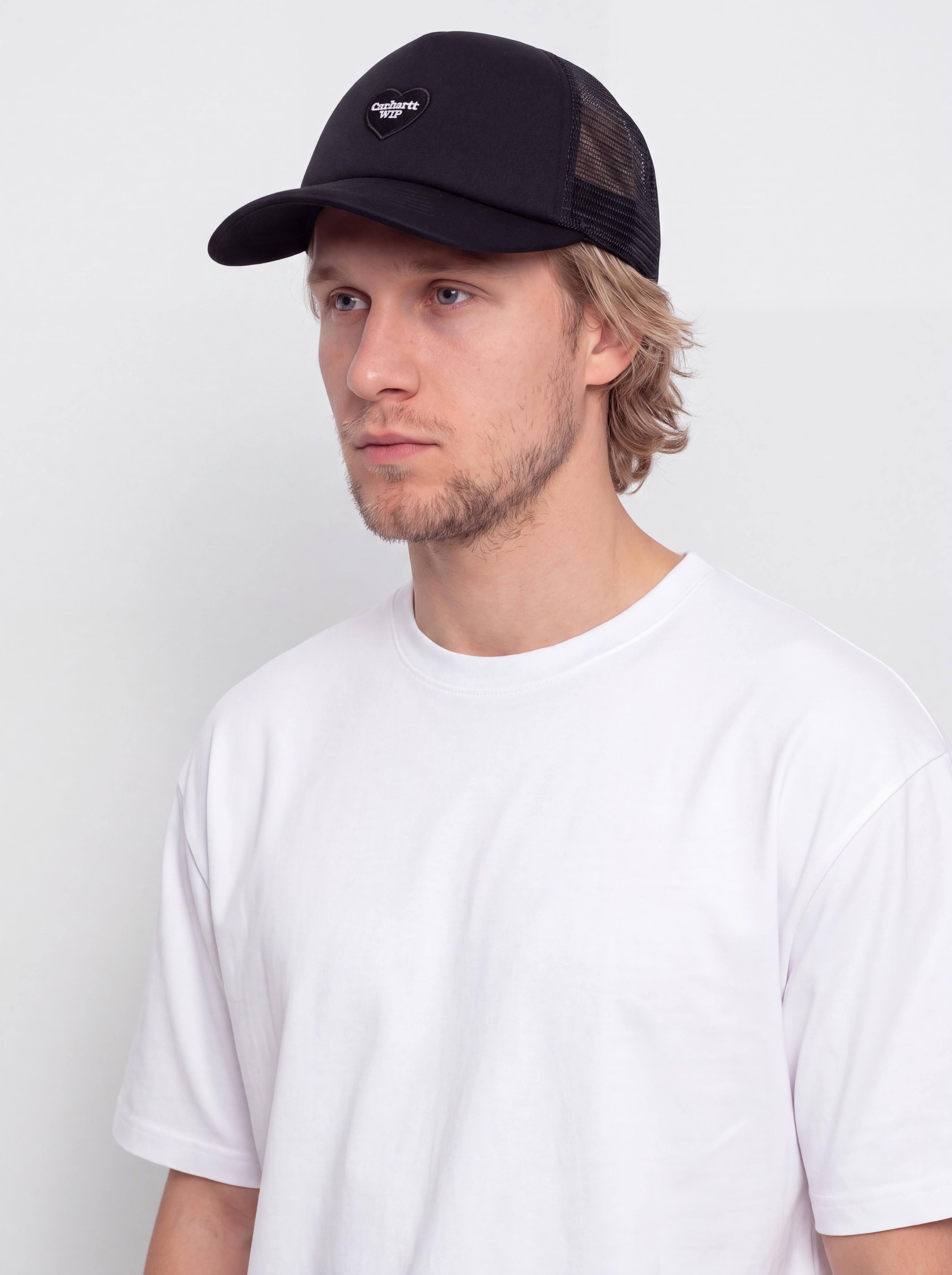 Carhartt WIP Heart Patch Trucker Baseball sapka (black)