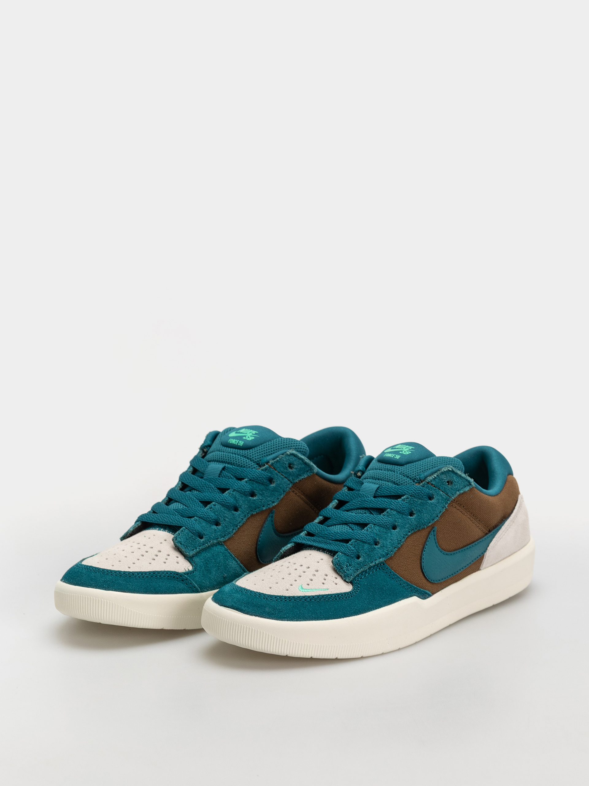 Cipők Nike SB Force 58 (mosswood brown/geode teal lt orewood brn)