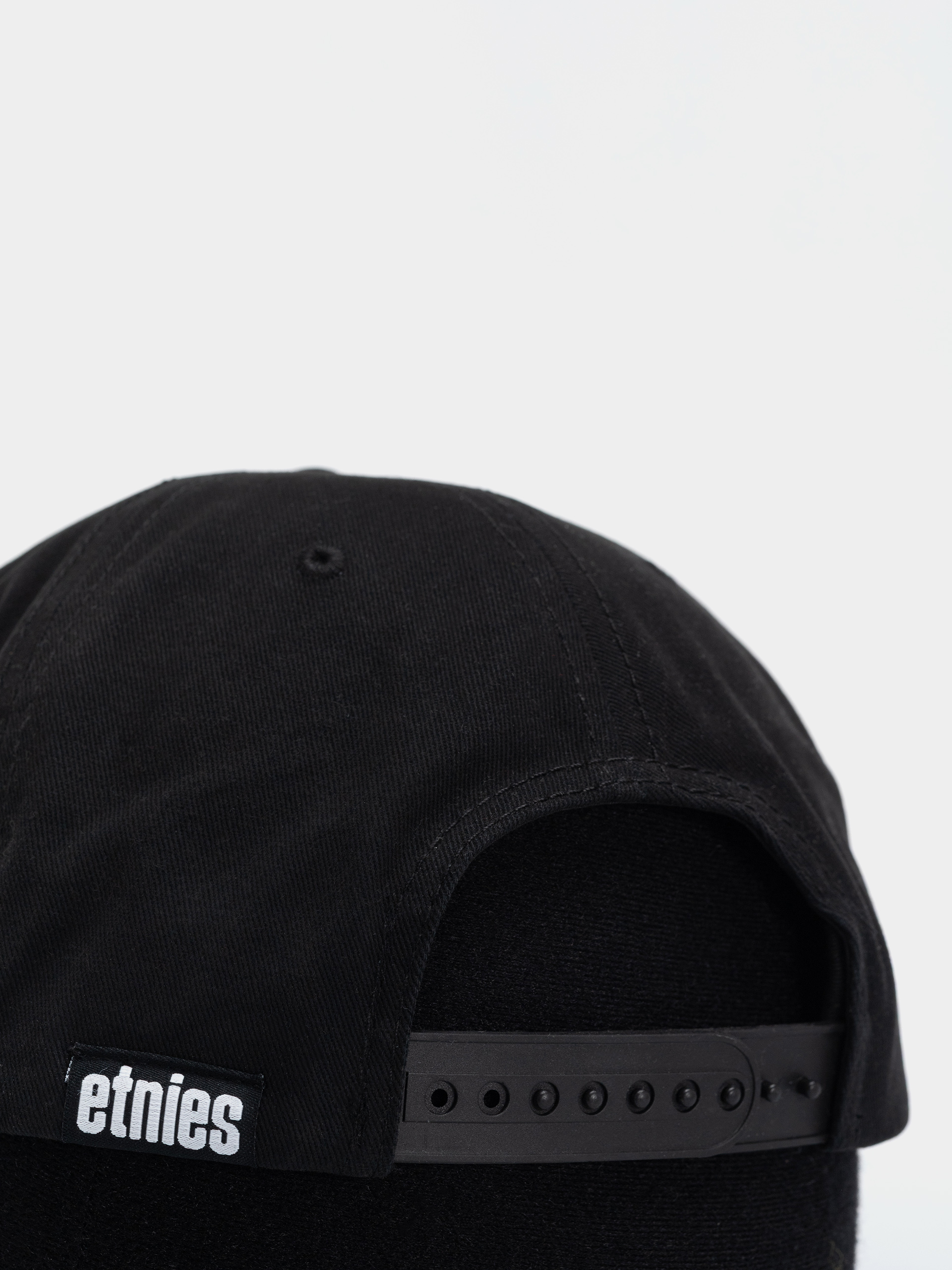 Baseball sapka Etnies Wordmark Embroidery Snapback (black)
