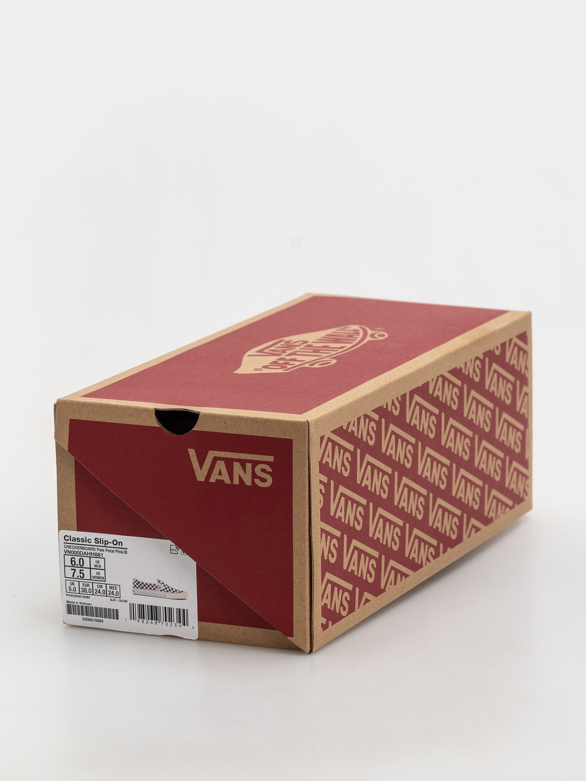 Cipők Vans Classic Slip On (pale petal pink)