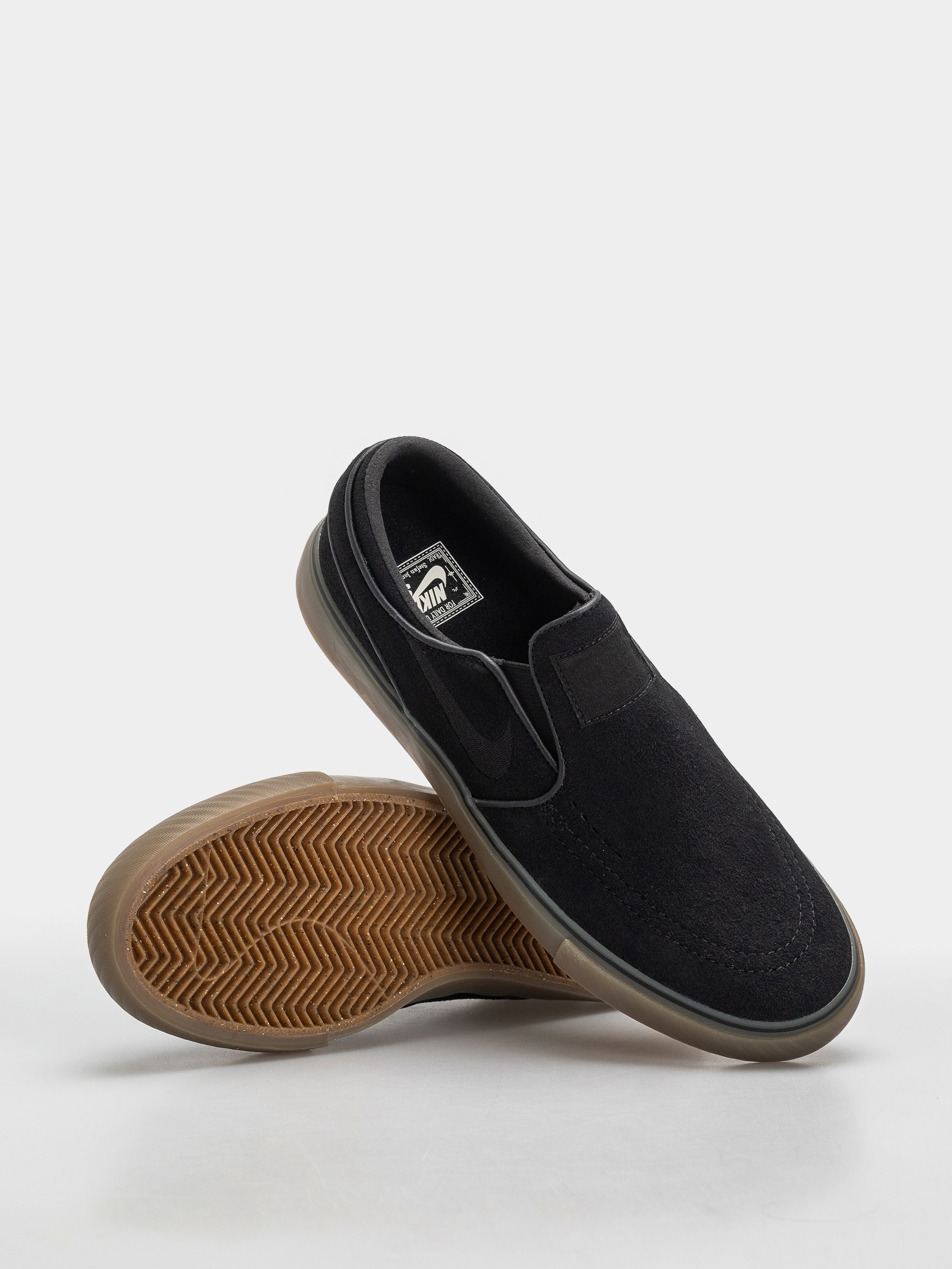 Cipők Nike SB Janoski+ Slip (black/black black gum light brown)