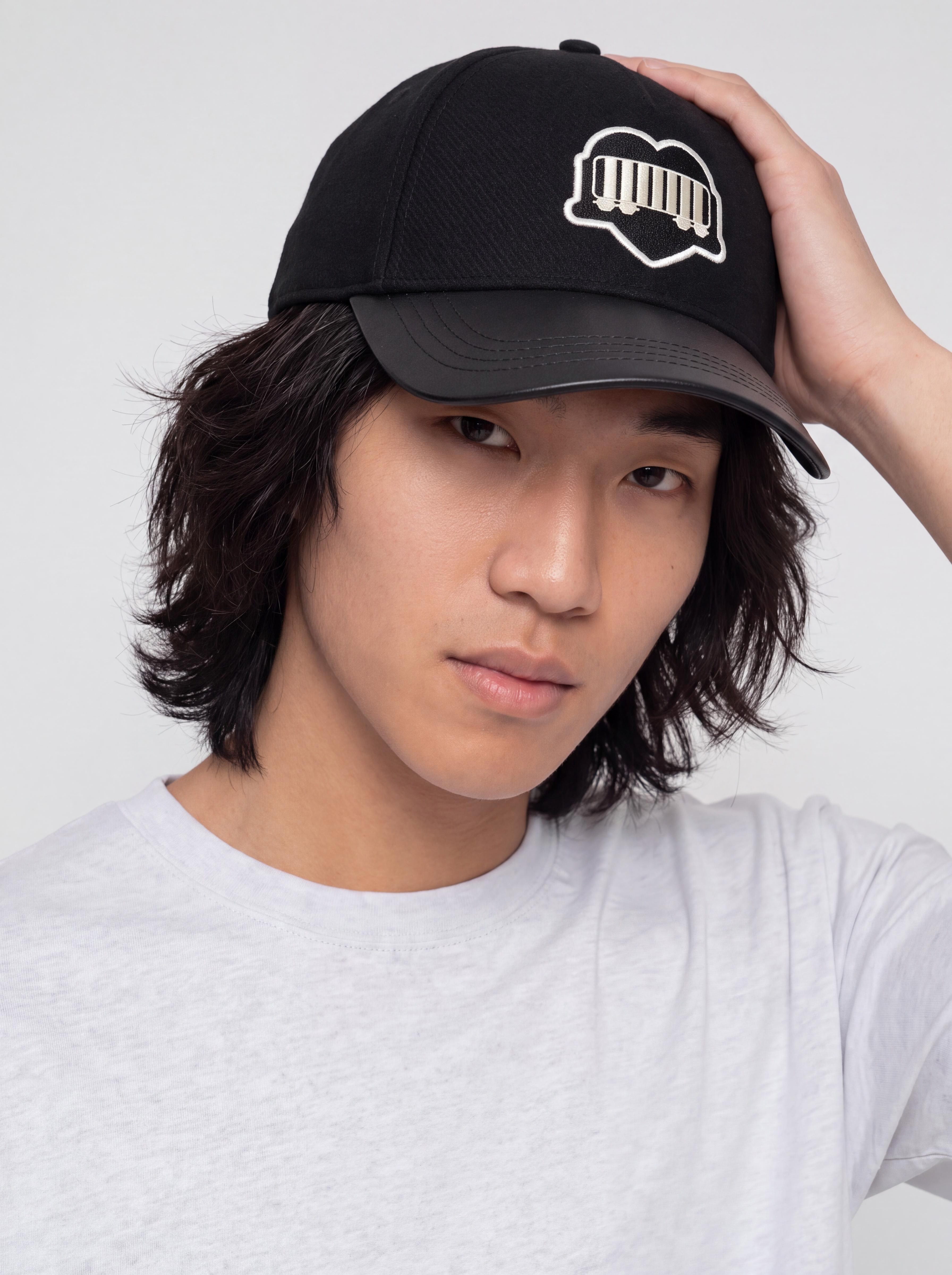 Carhartt WIP Heart Train Baseball sapka (black/black)